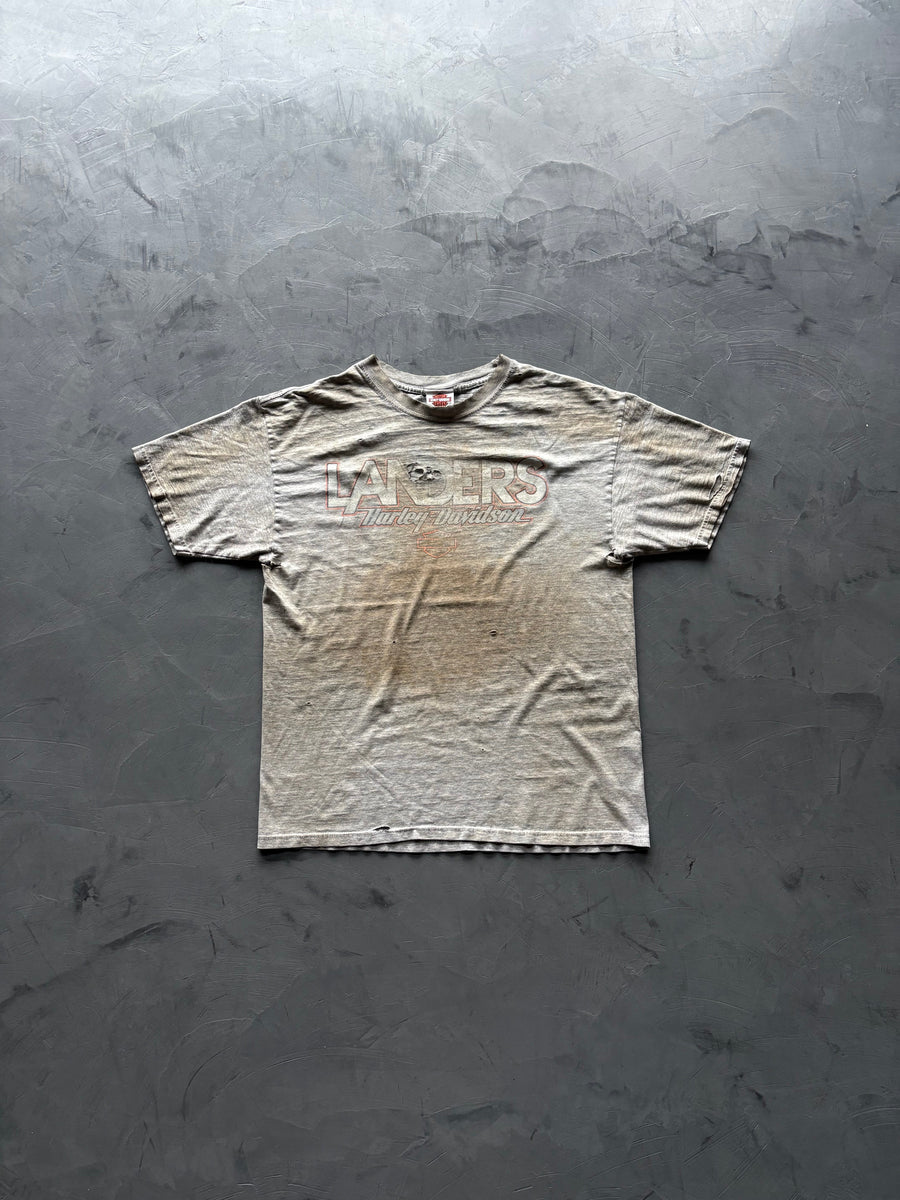 Graphic "Landers Harley Davidson" T-Shirt
