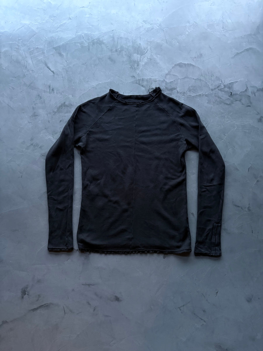 Cotton/Yak Black Sweatshirt
