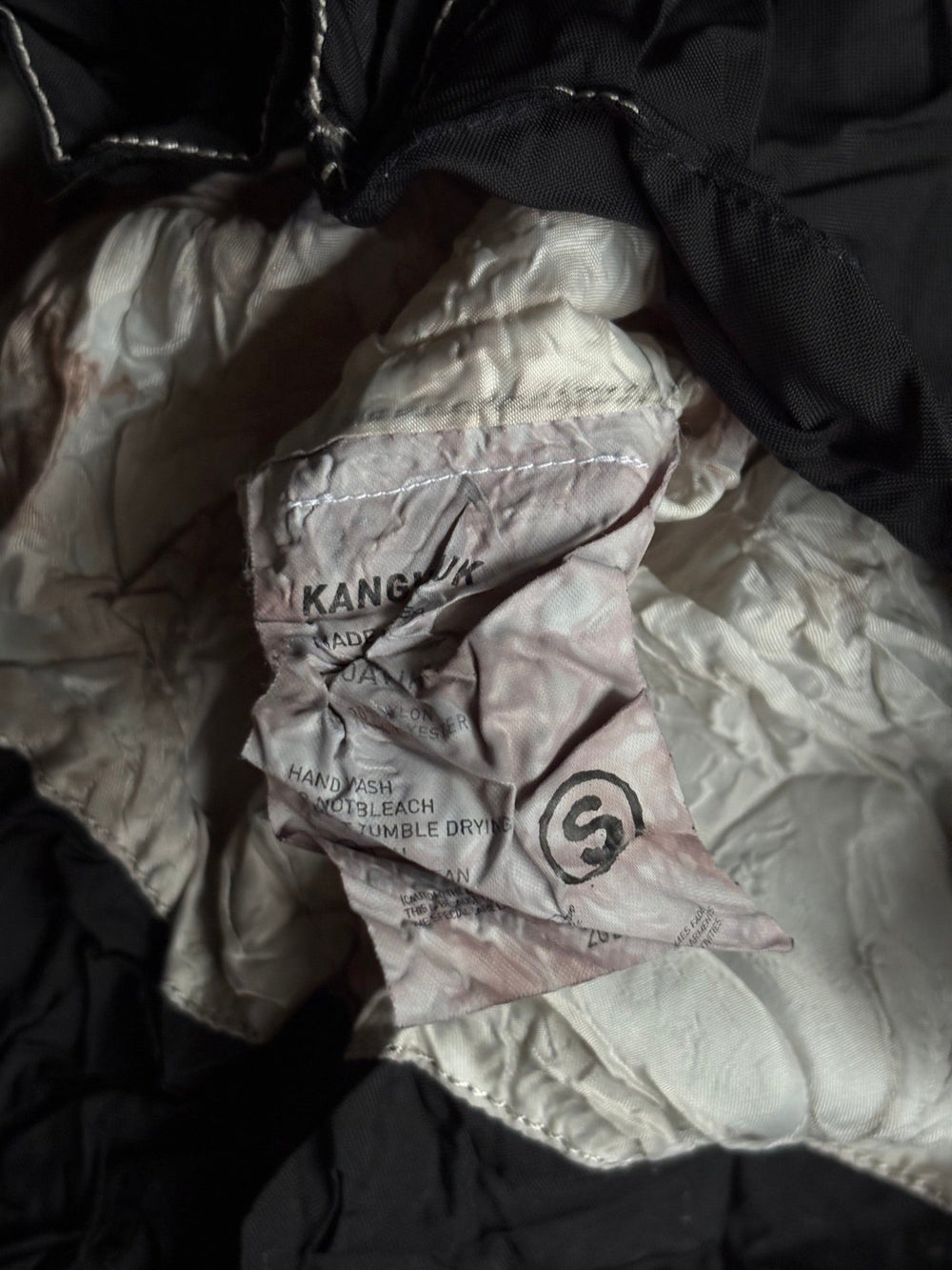 Kanghyuk Wrinkled Airbag Aviator Jacket