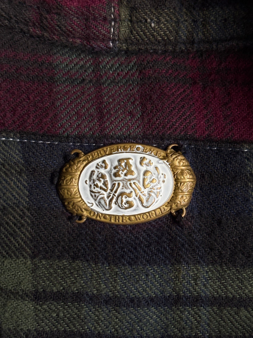Private Brand AG Reconstructed Flannel Shirt