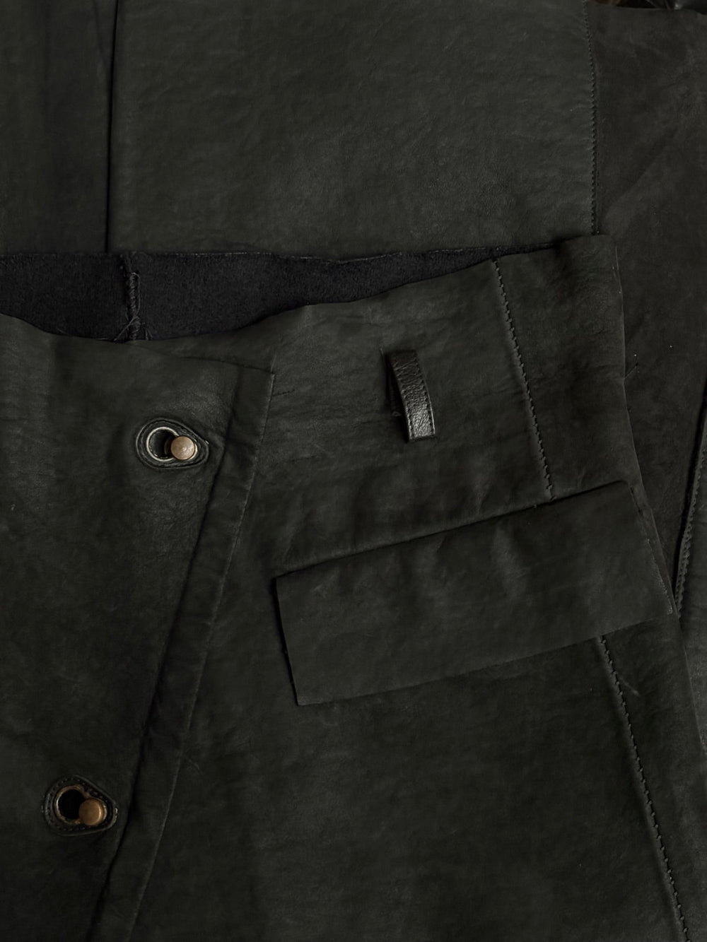 Isaac Sellam Experience Leather Open Skirt