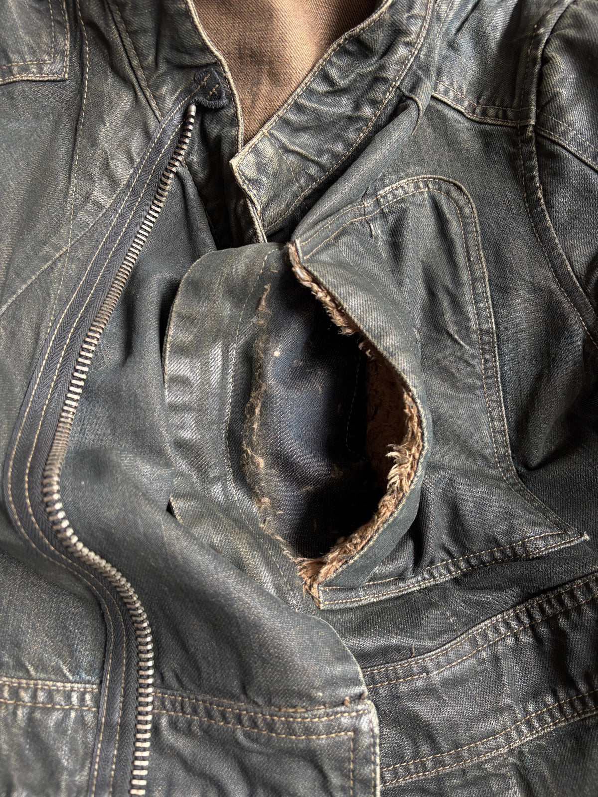 Oiled Coating Sample Jacket