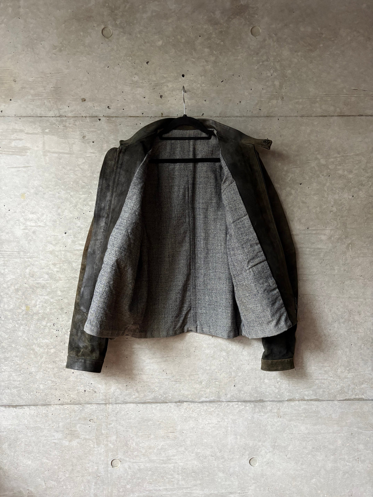 Horse Leather Brown Biker Jacket