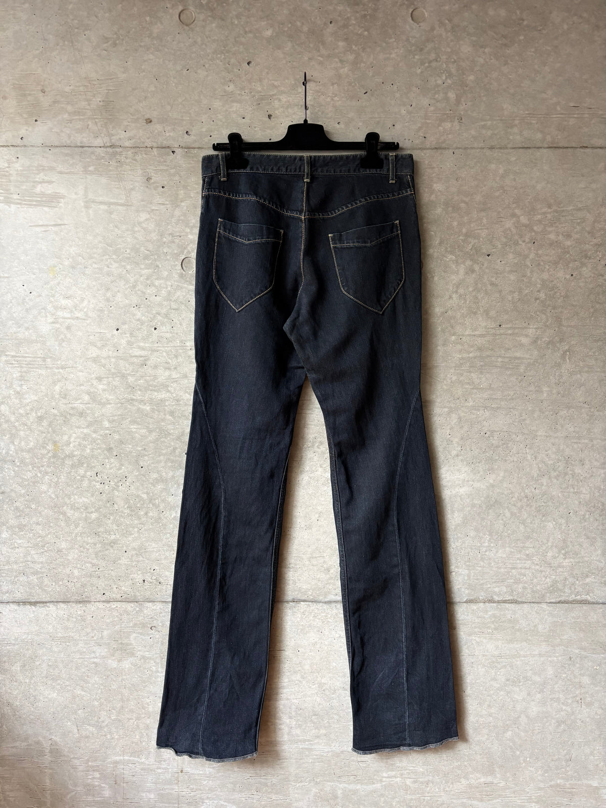 Indigo Long Flare Denim Pants
