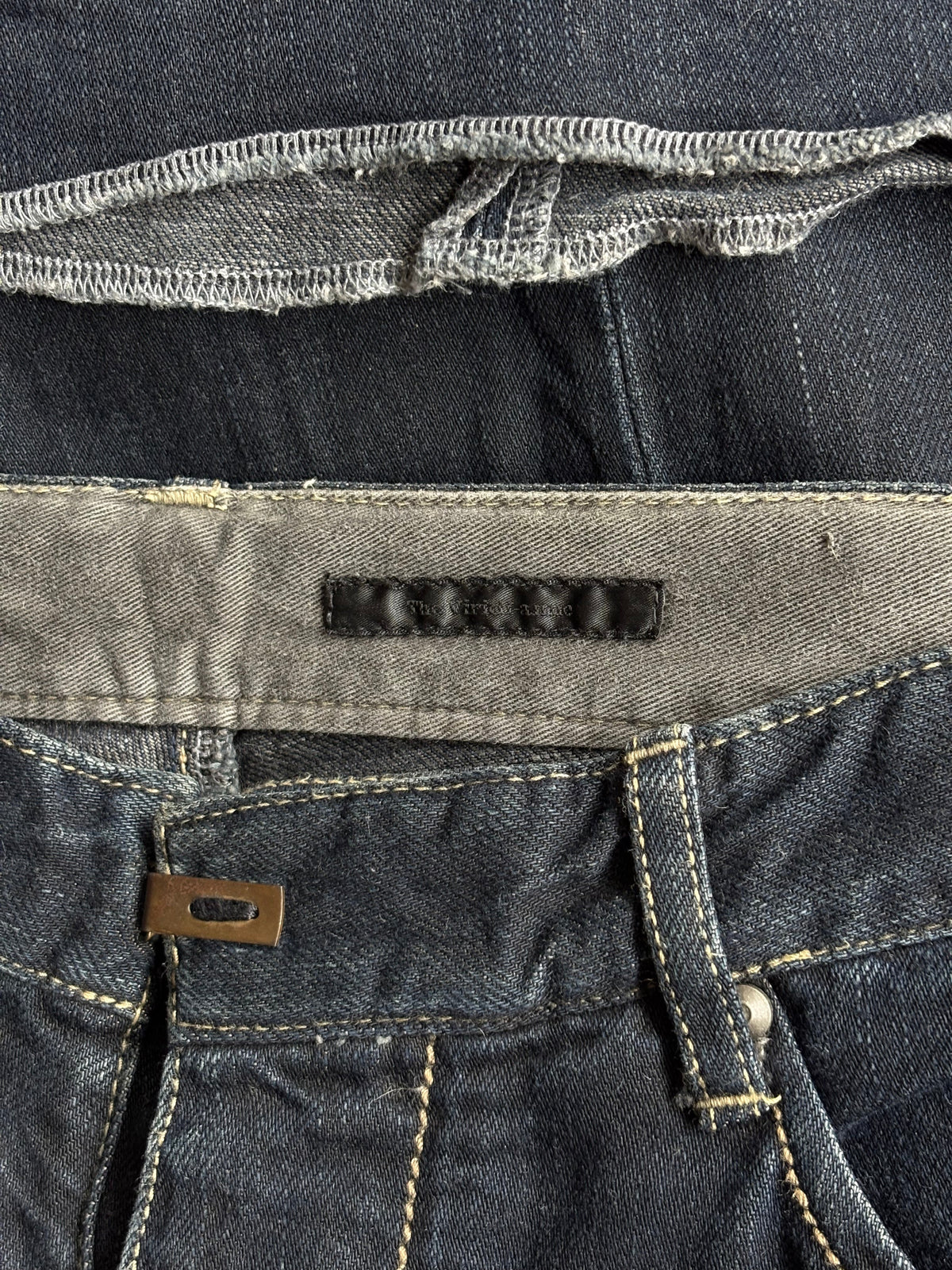Indigo Long Flare Denim Pants