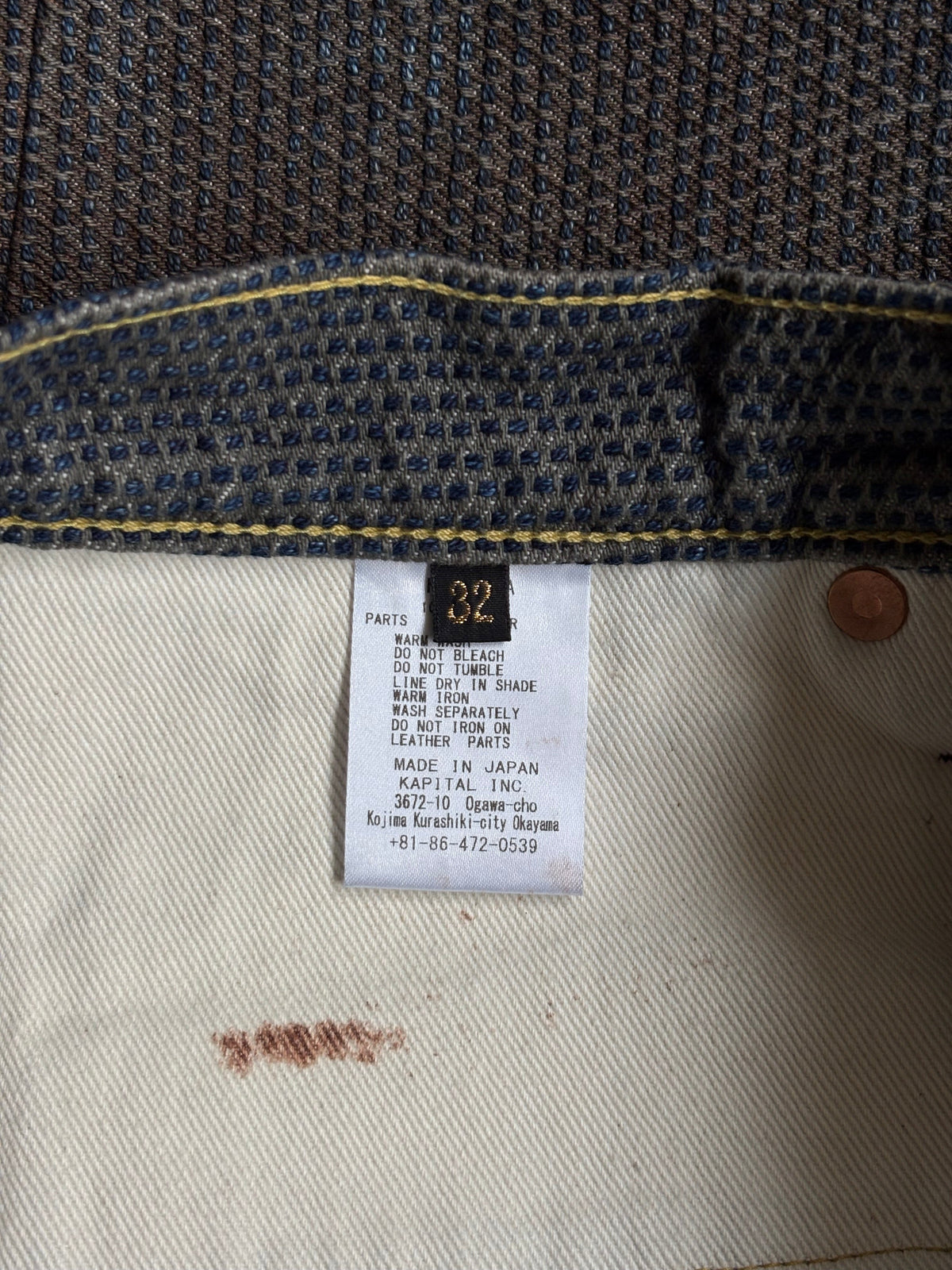 Distressed Century Denim Pants