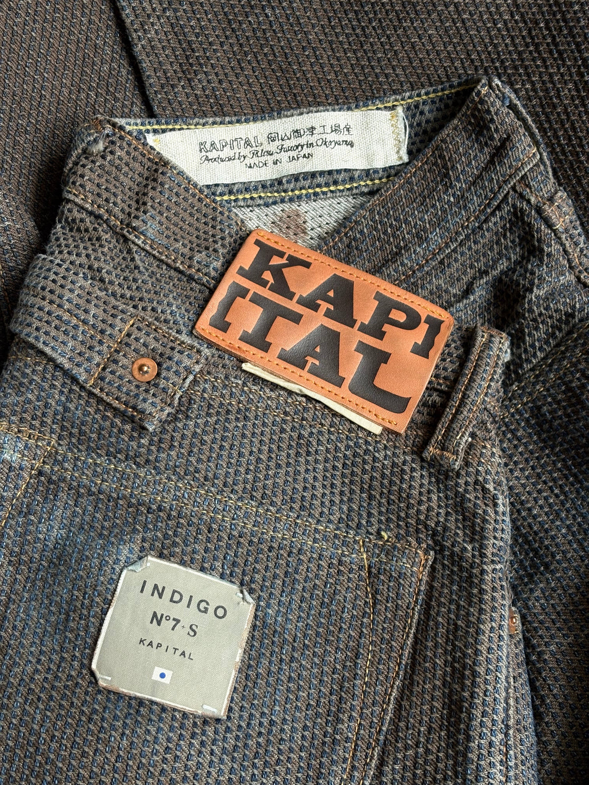 Distressed Century Denim Pants