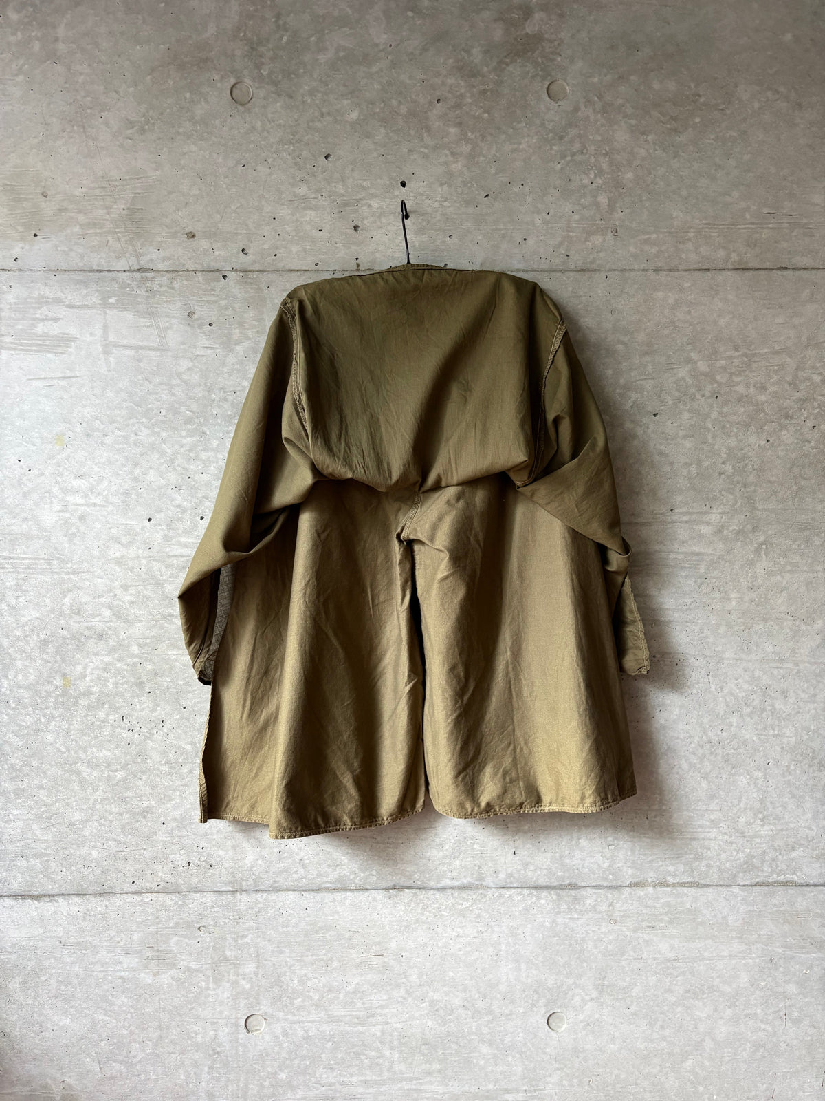 Women's Khaki Layered Cotton Skirt