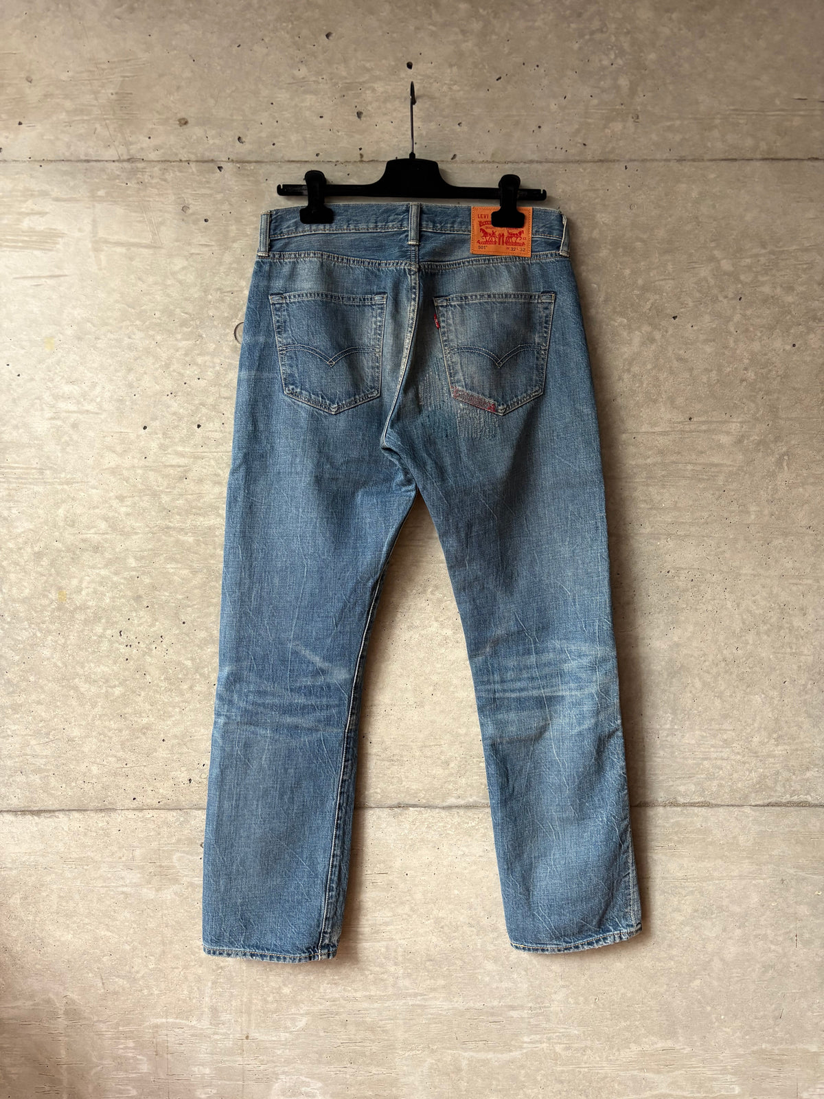 Multicolor Boro Repair Denim Pants