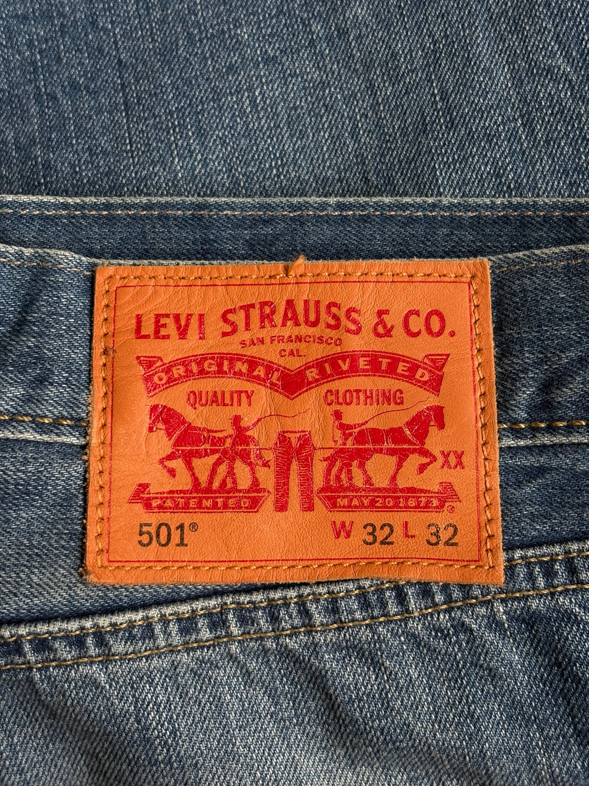 Multicolor Boro Repair Denim Pants