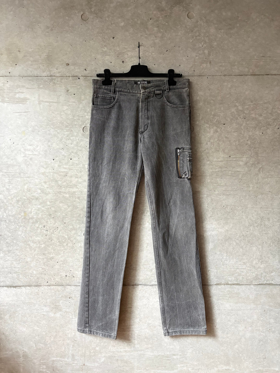 AW04 "Waves" MA-1 Denim Pants