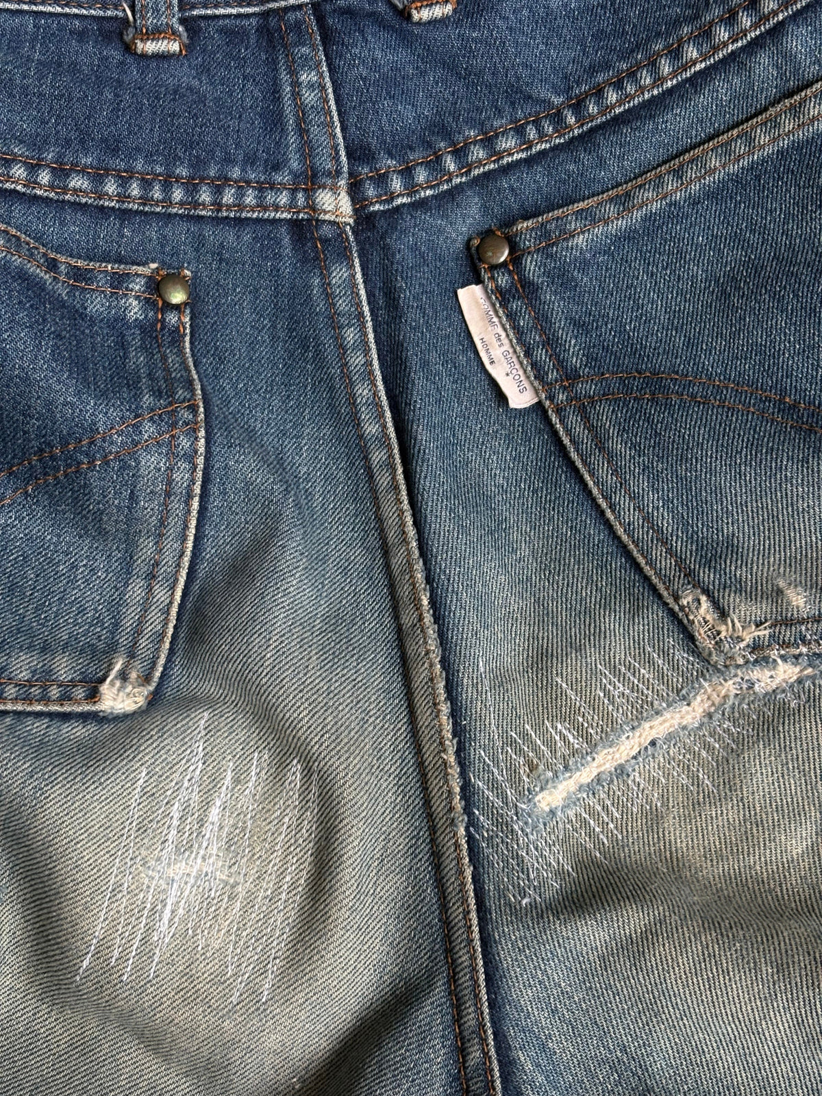 Distressed Denim Pants