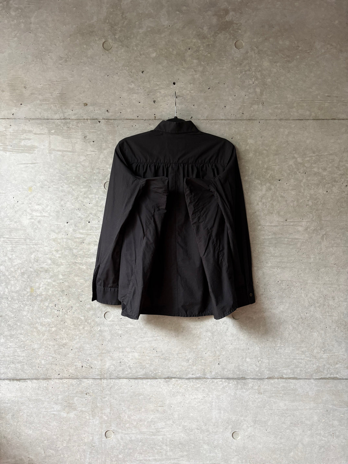 Women's Black Cotton Shirt