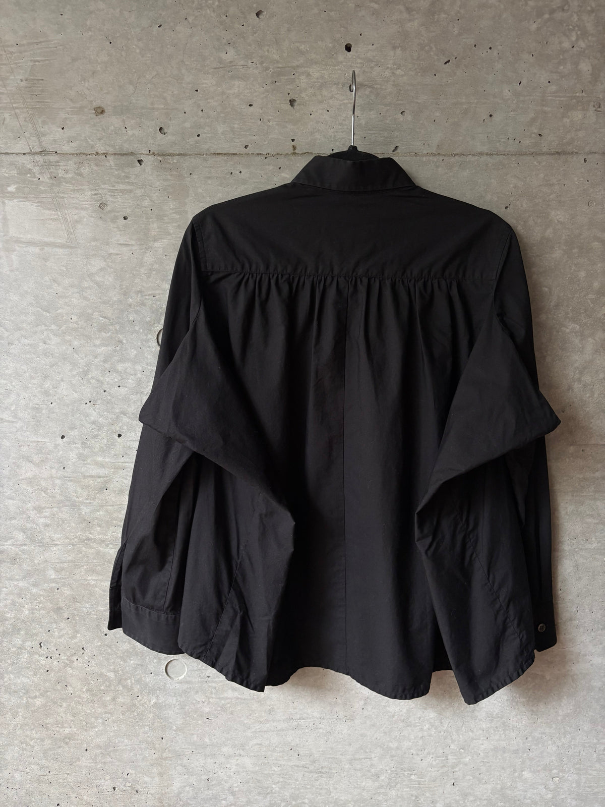 Women's Black Cotton Shirt
