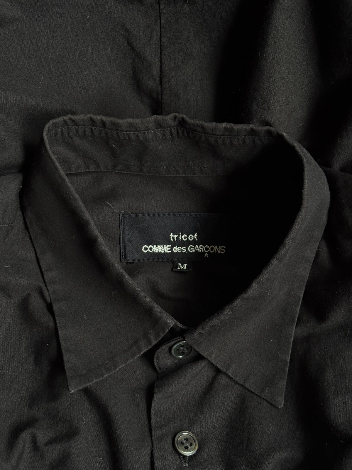 Women's Black Cotton Shirt