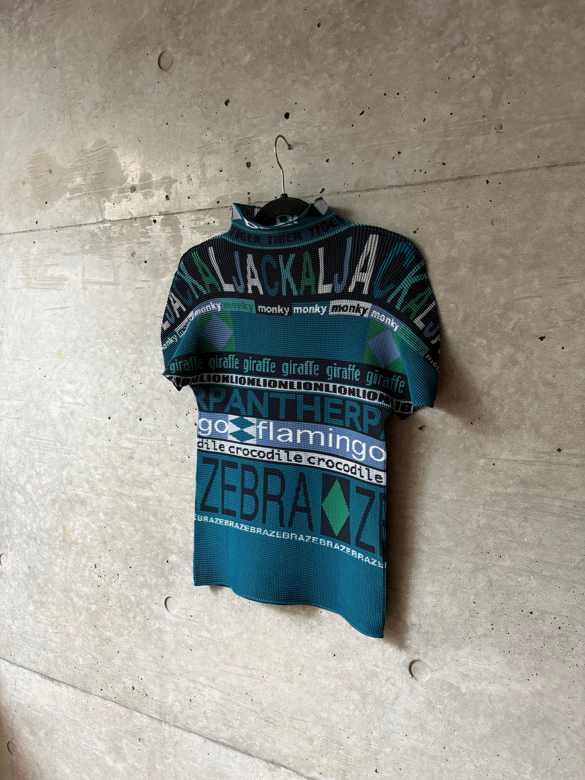 Women's Animal Text Graphic Top