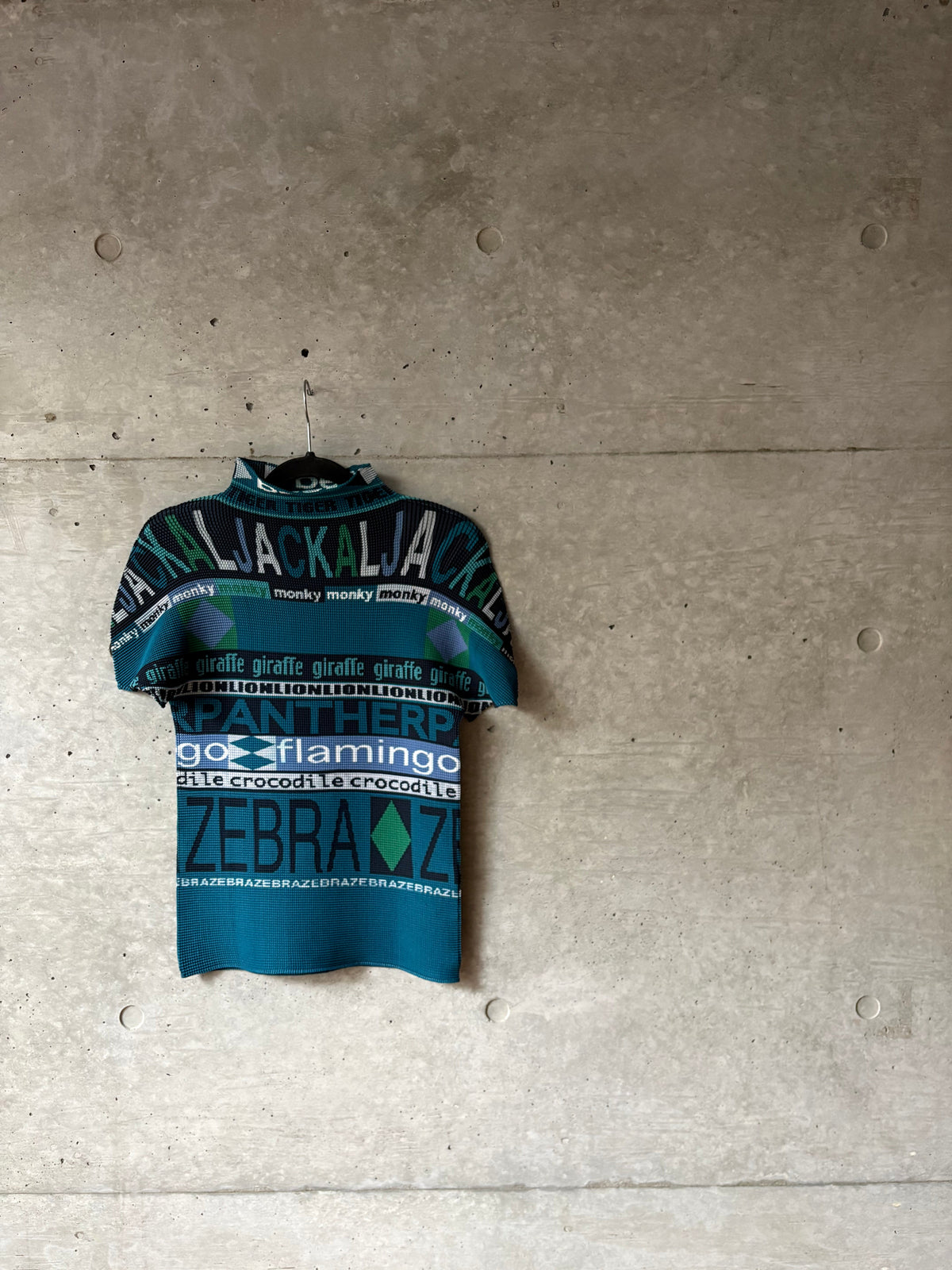 Women's Animal Text Graphic Top