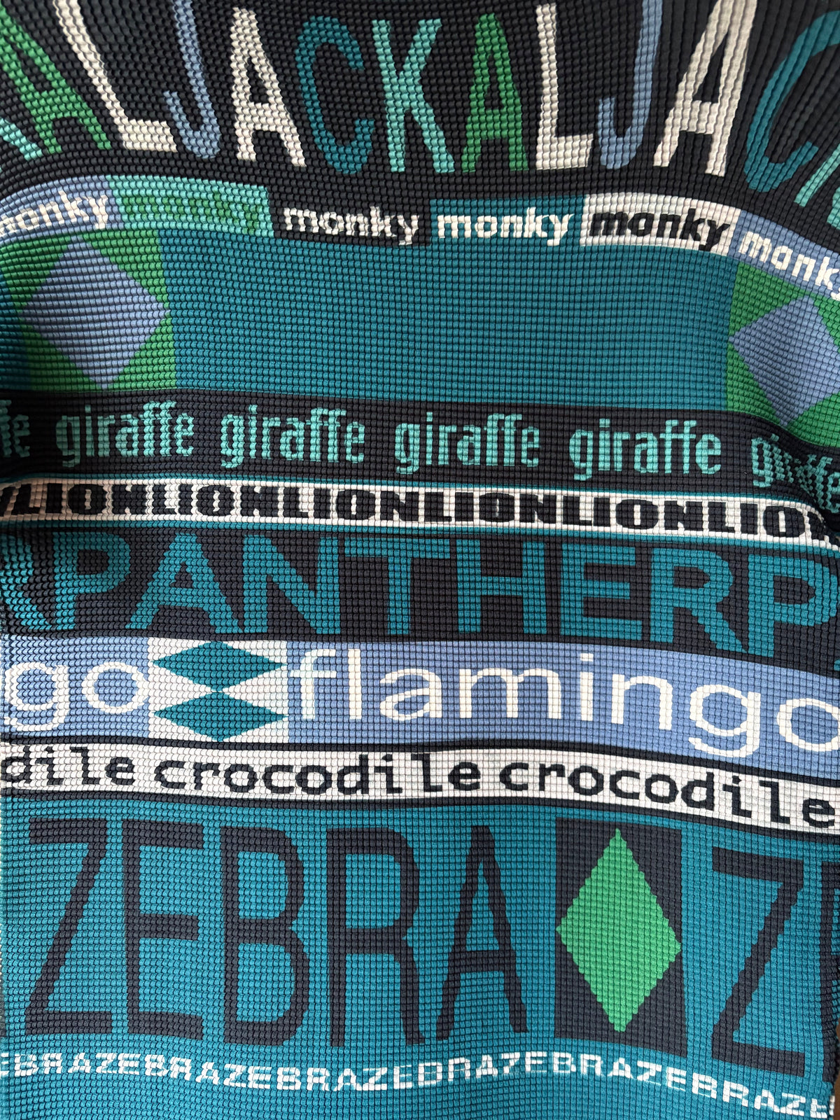 Women's Animal Text Graphic Top