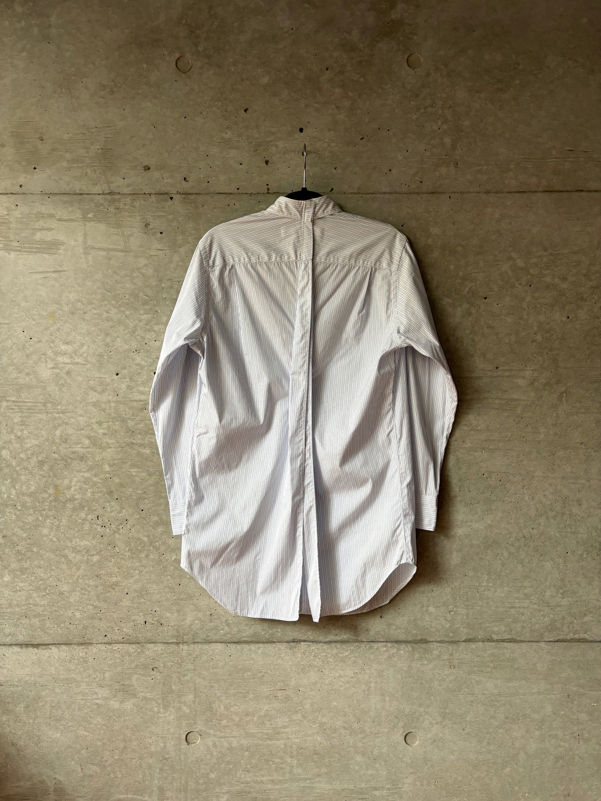 Women's Open Back Striped Shirt