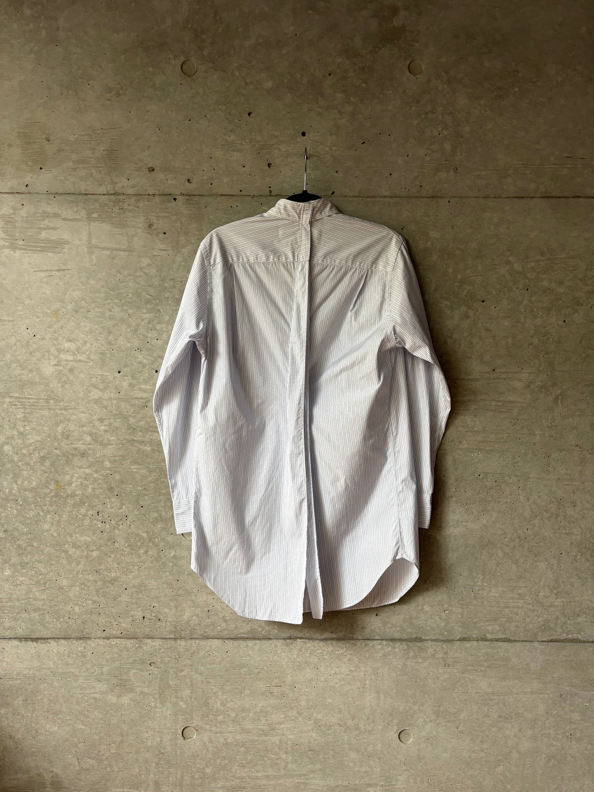 Women's Open Back Striped Shirt