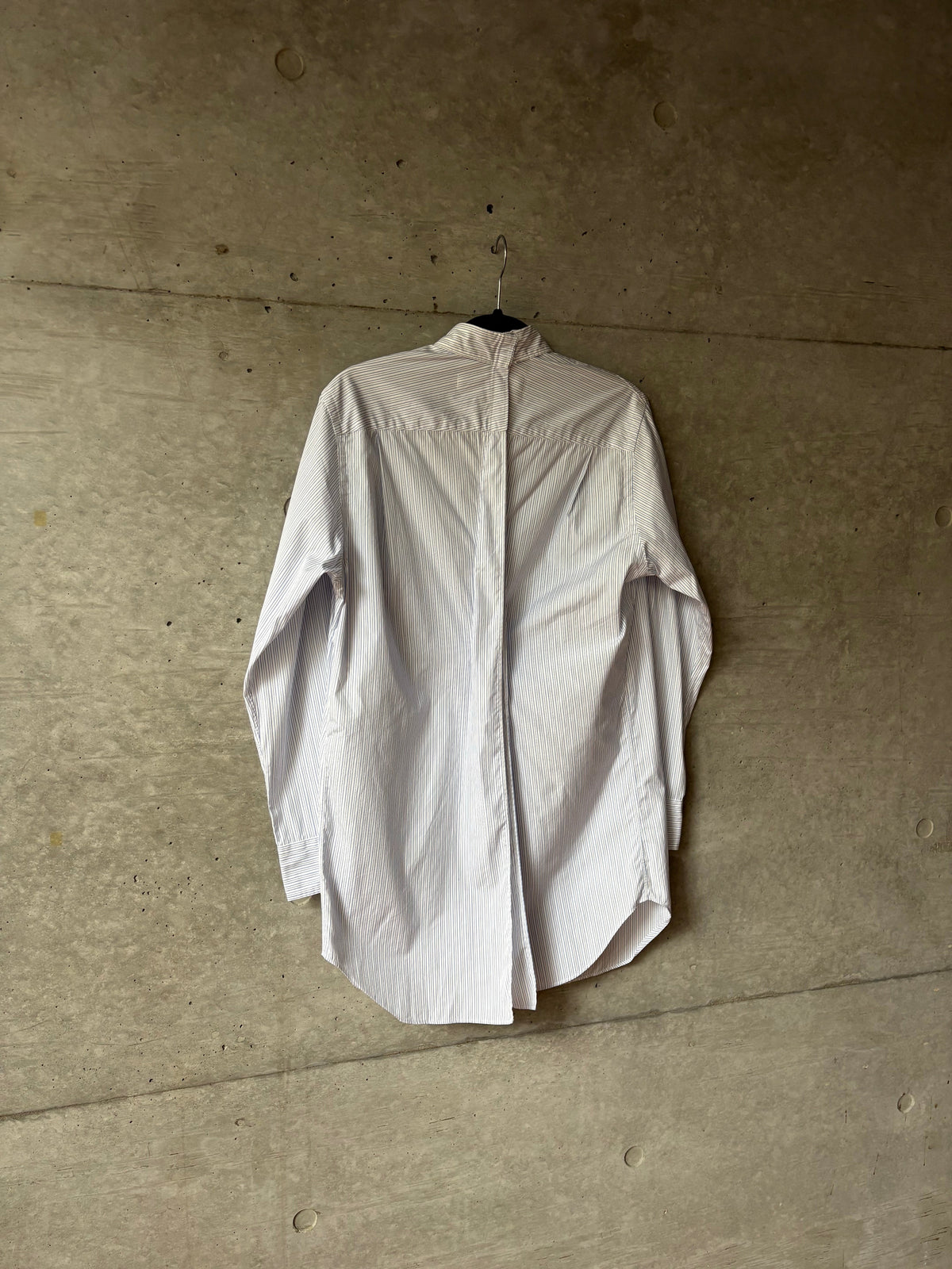 Women's Open Back Striped Shirt