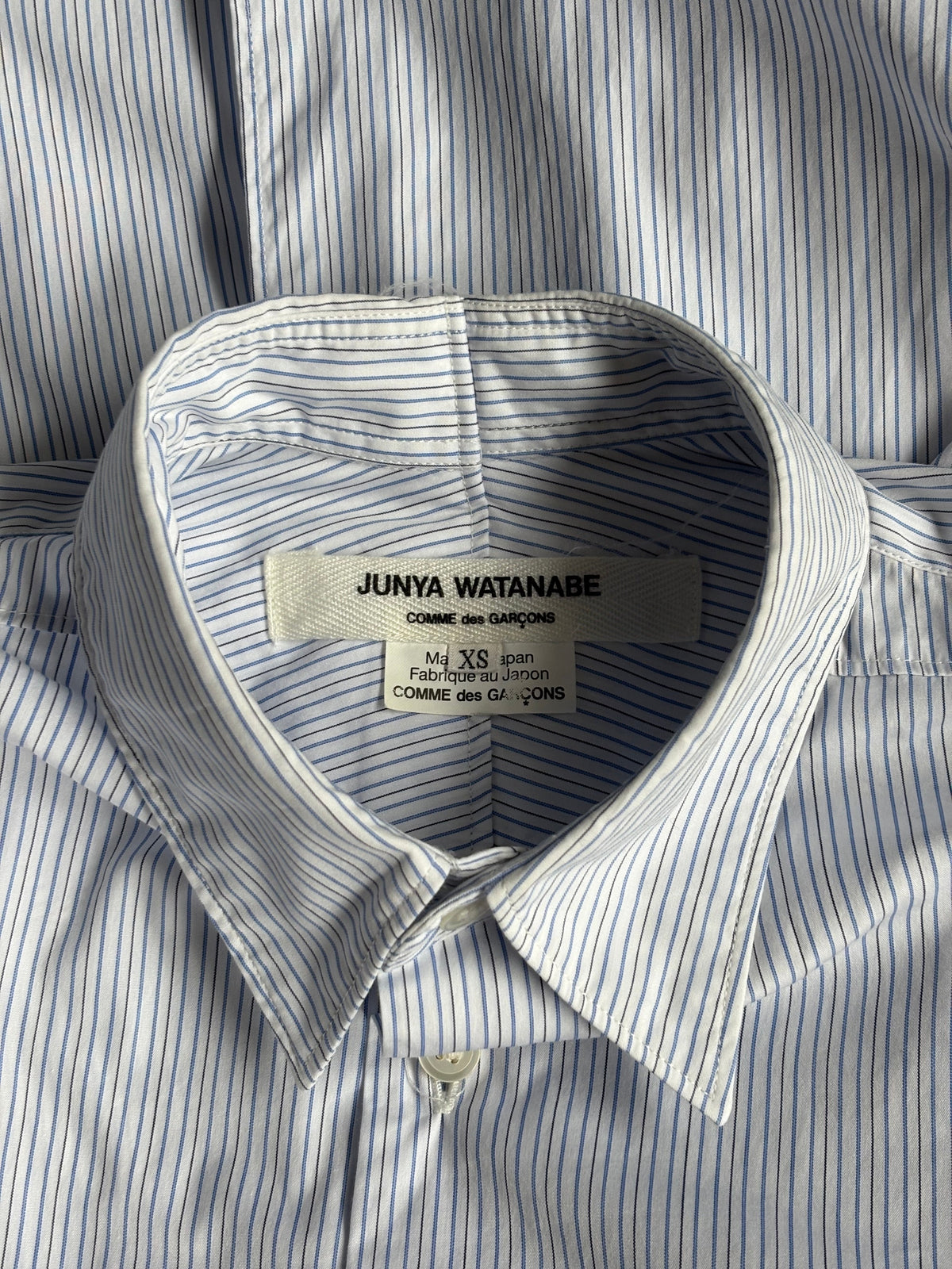 Women's Open Back Striped Shirt