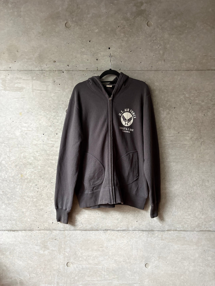 Grey Zip Hoodie