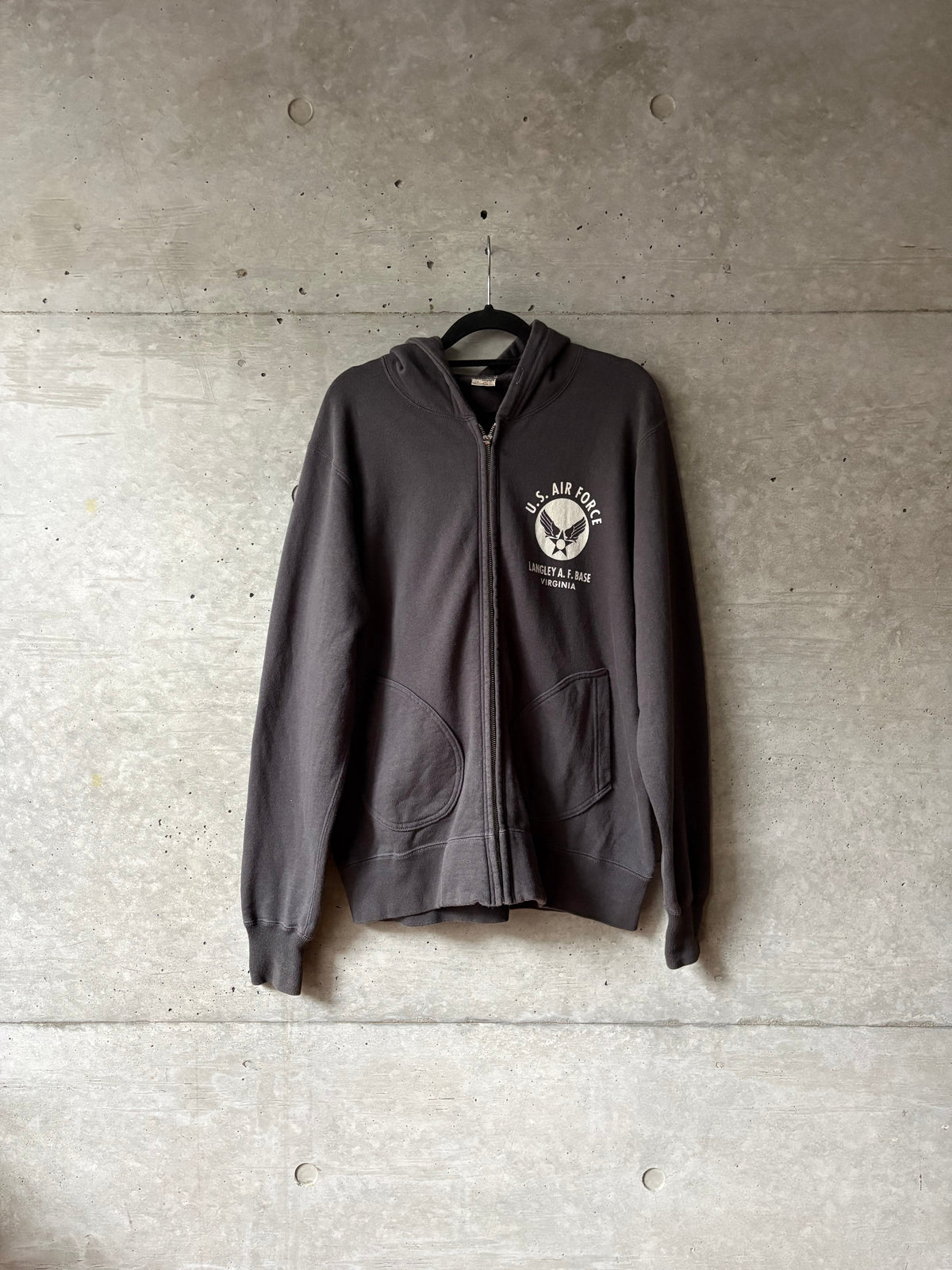 Grey Zip Hoodie