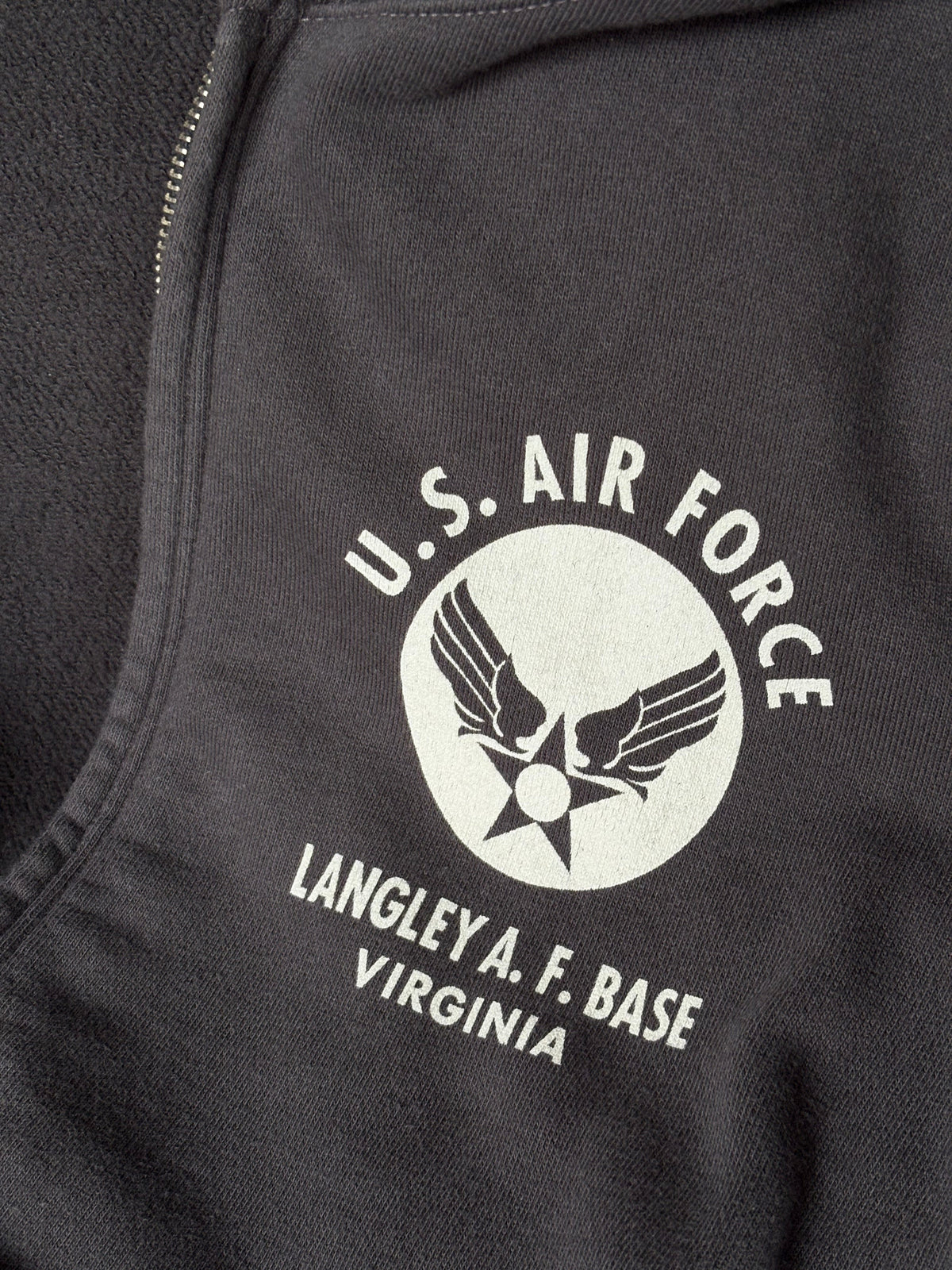 Grey Zip Hoodie