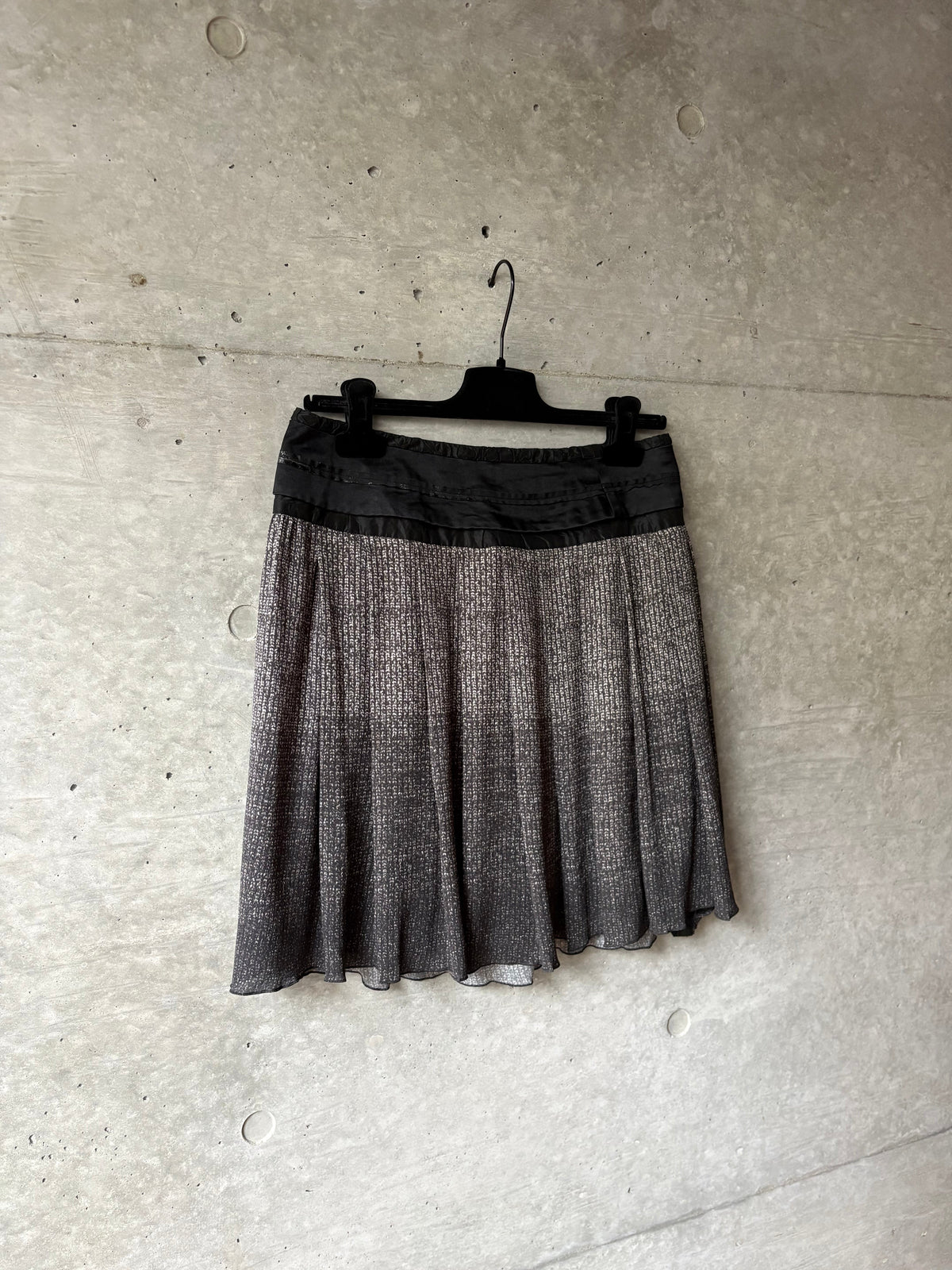 Women's Silk Pleated Skirt