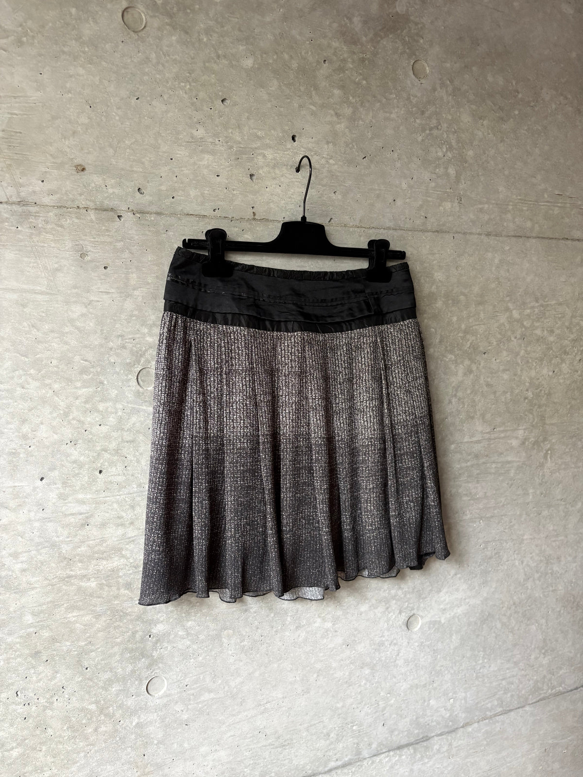 Women's Silk Pleated Skirt