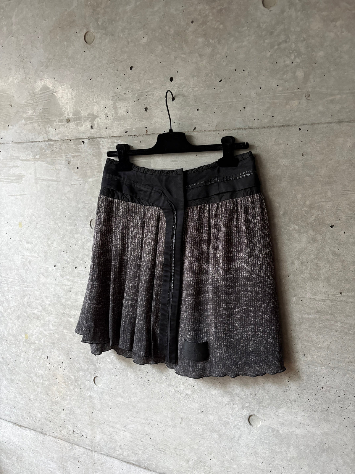 Women's Silk Pleated Skirt