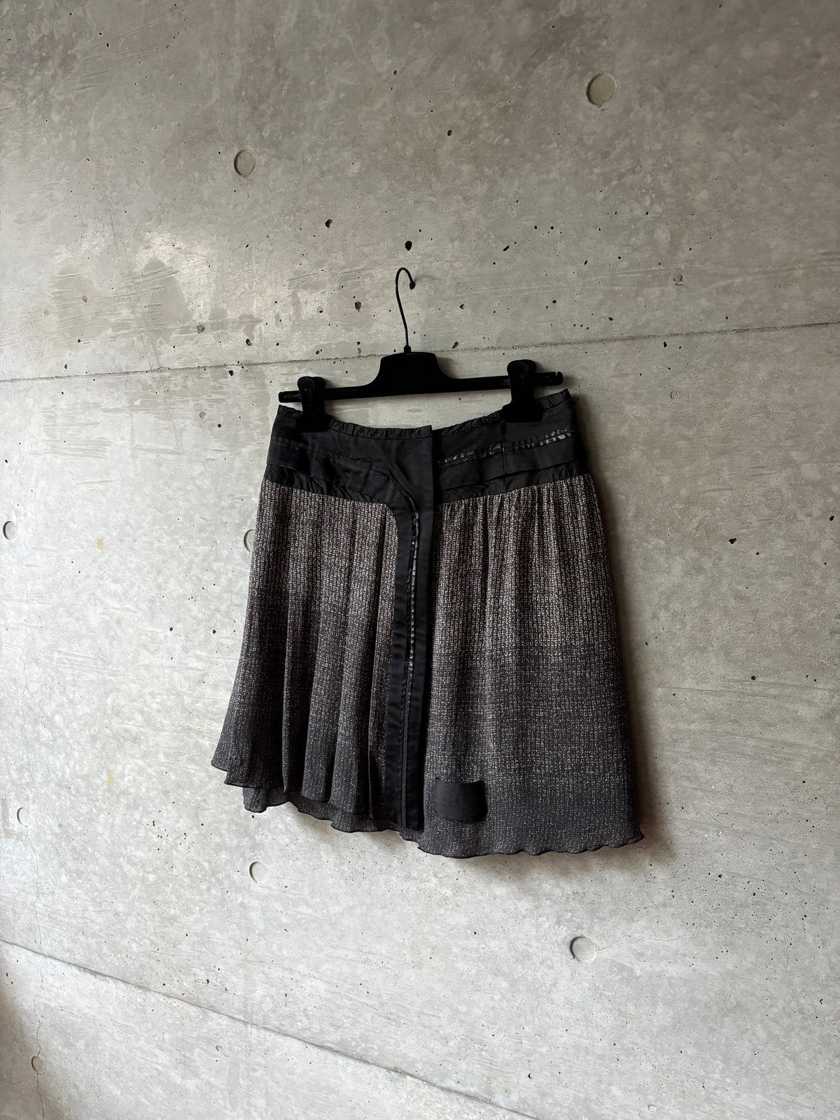 Women's Silk Pleated Skirt