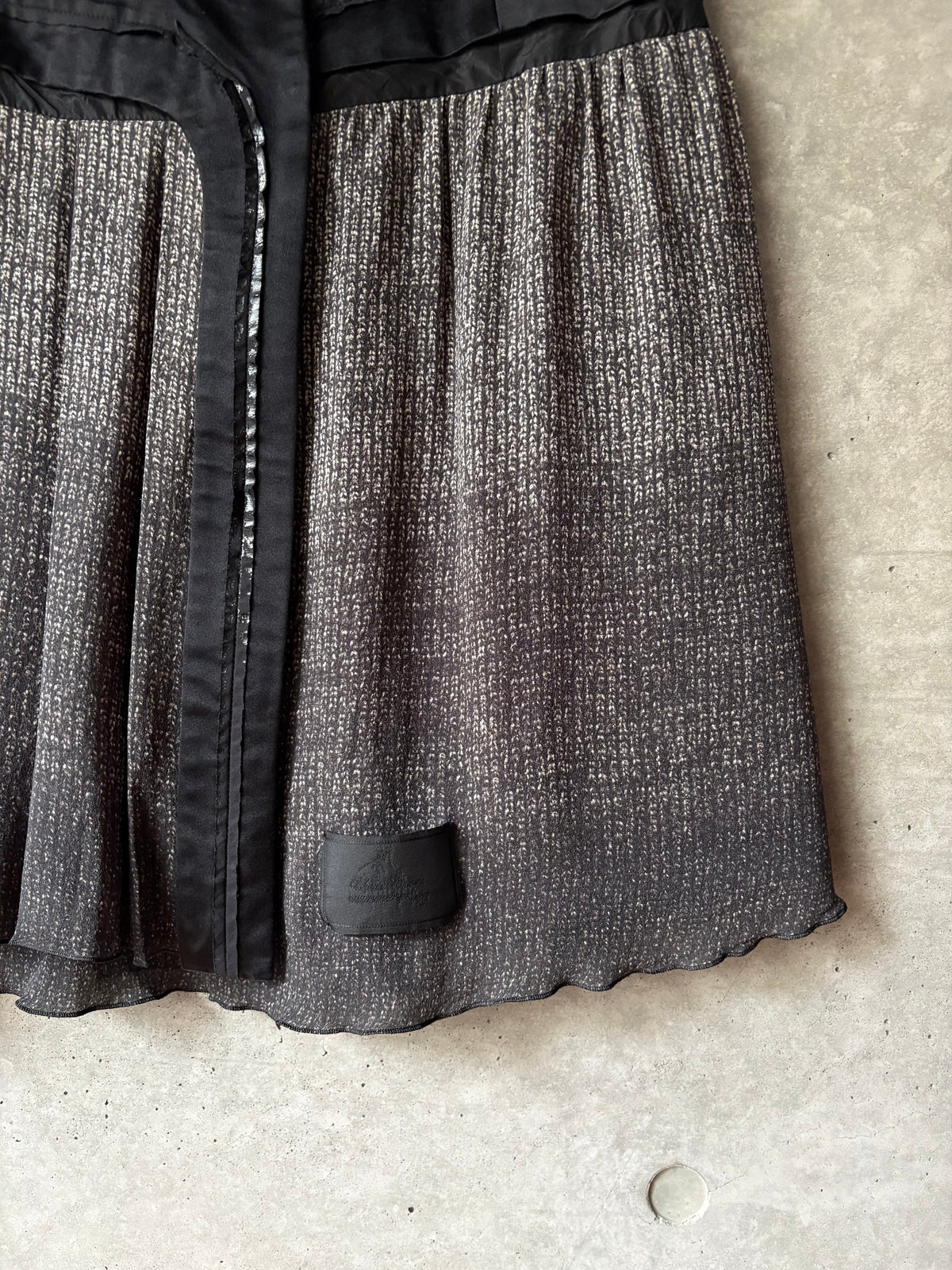 Women's Silk Pleated Skirt