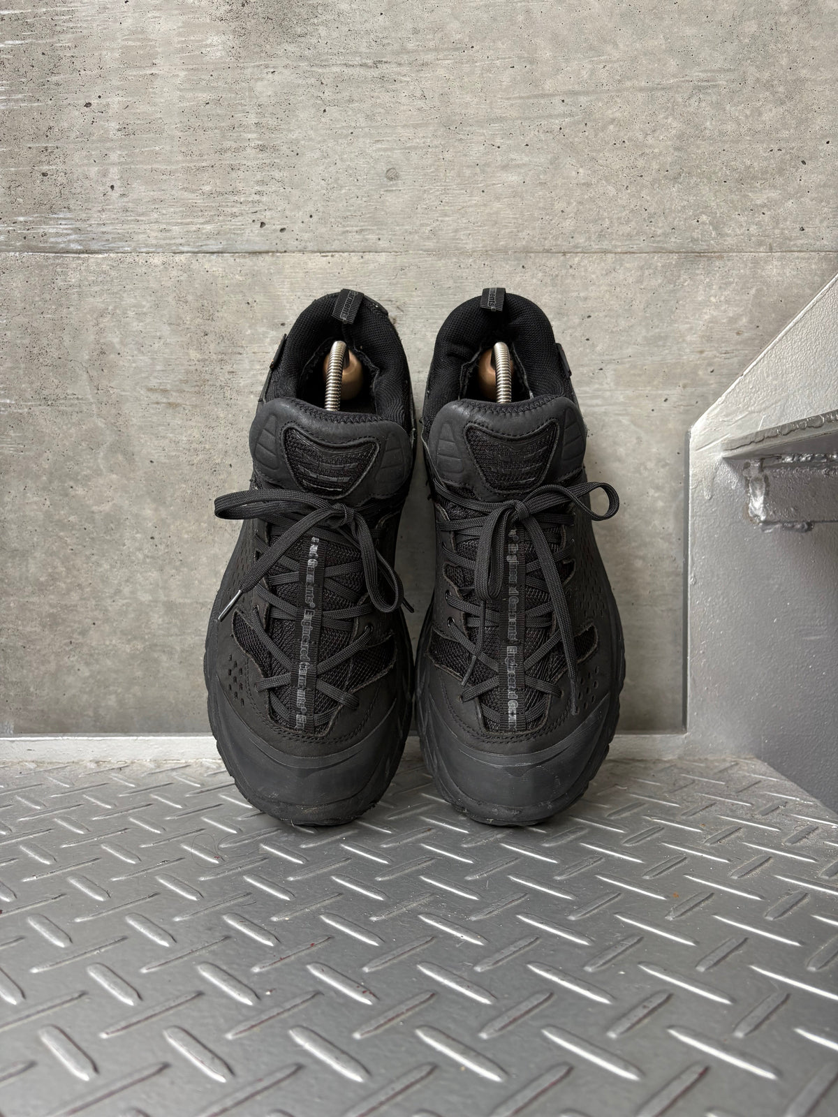 x Engineered Garments Black Tor Ultra Low Sneakers