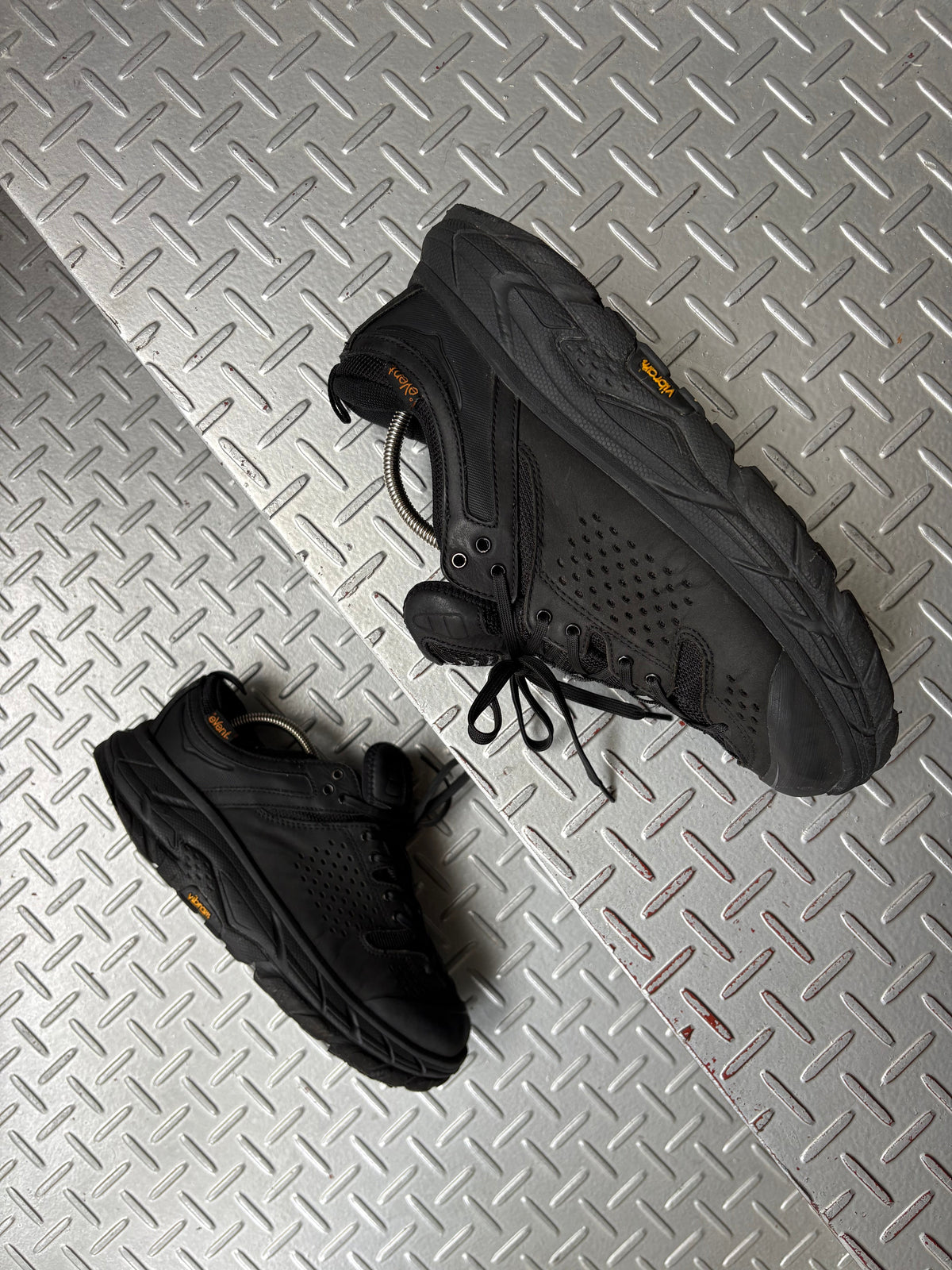 x Engineered Garments Black Tor Ultra Low Sneakers