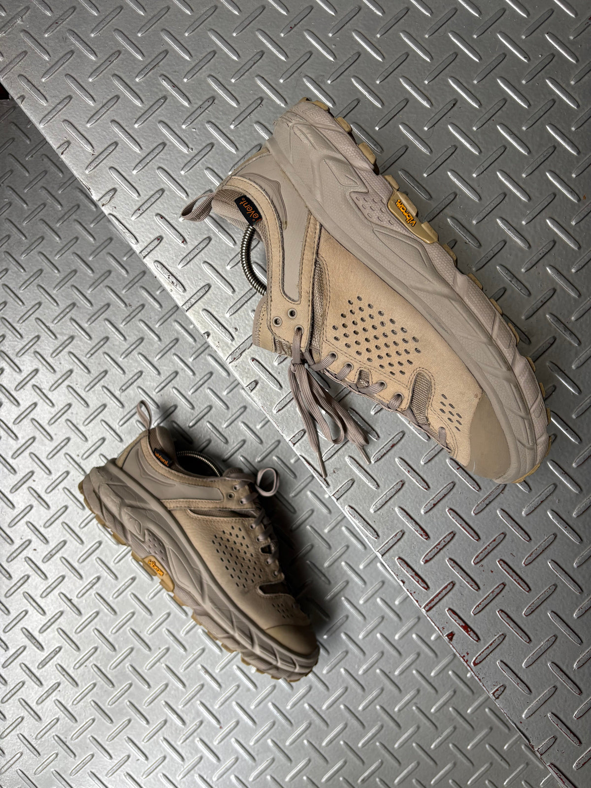 x Engineered Garments Beige Tor Ultra Low Sneakers