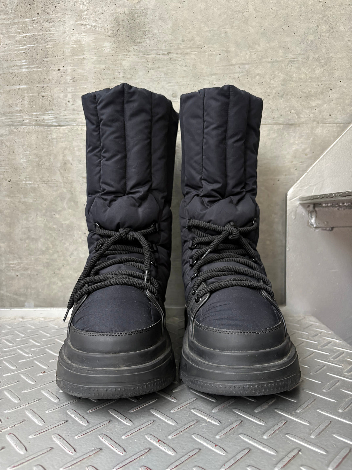 Monogram Puffer Boots