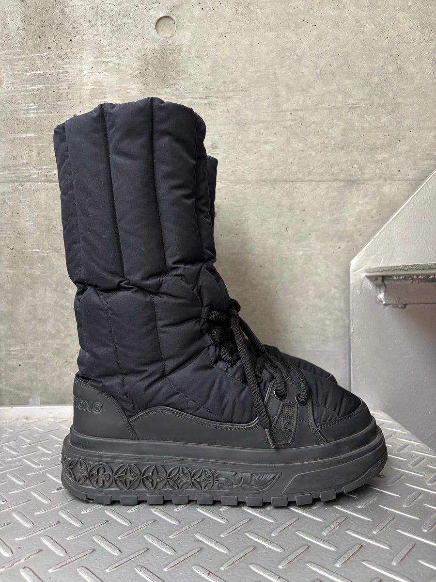 Monogram Puffer Boots