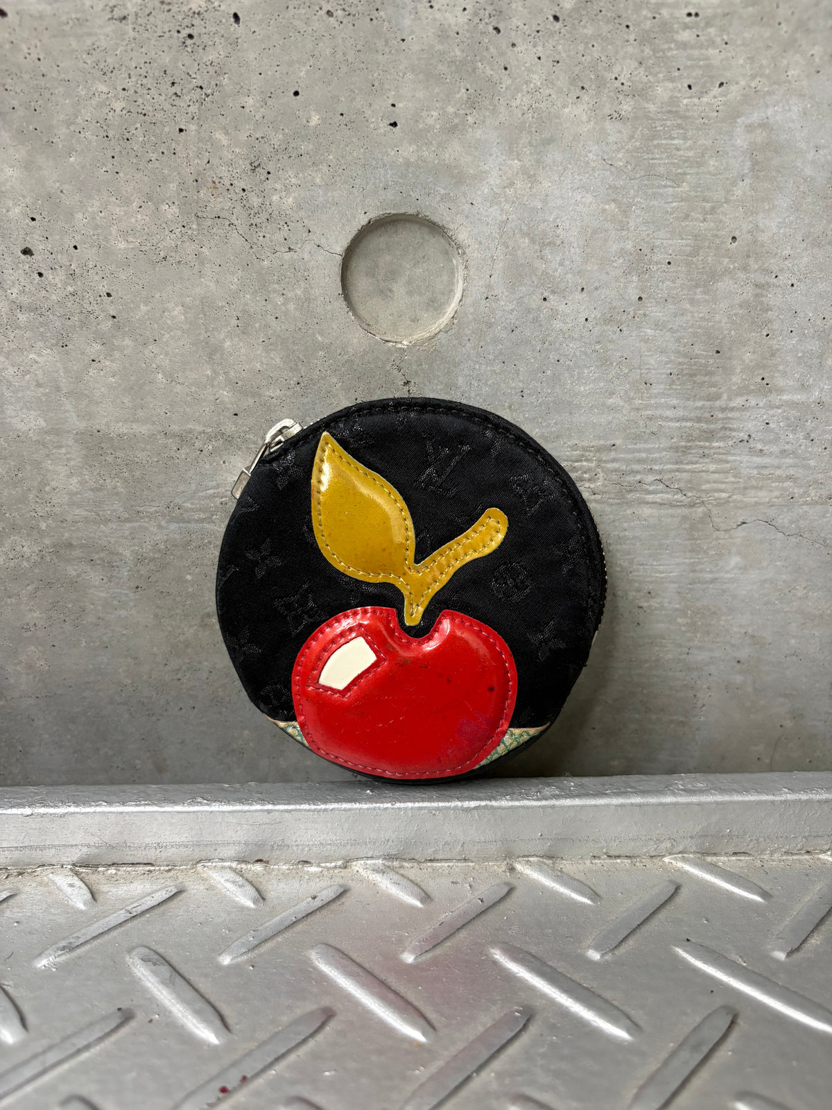 Nylon Cherry Coin Case