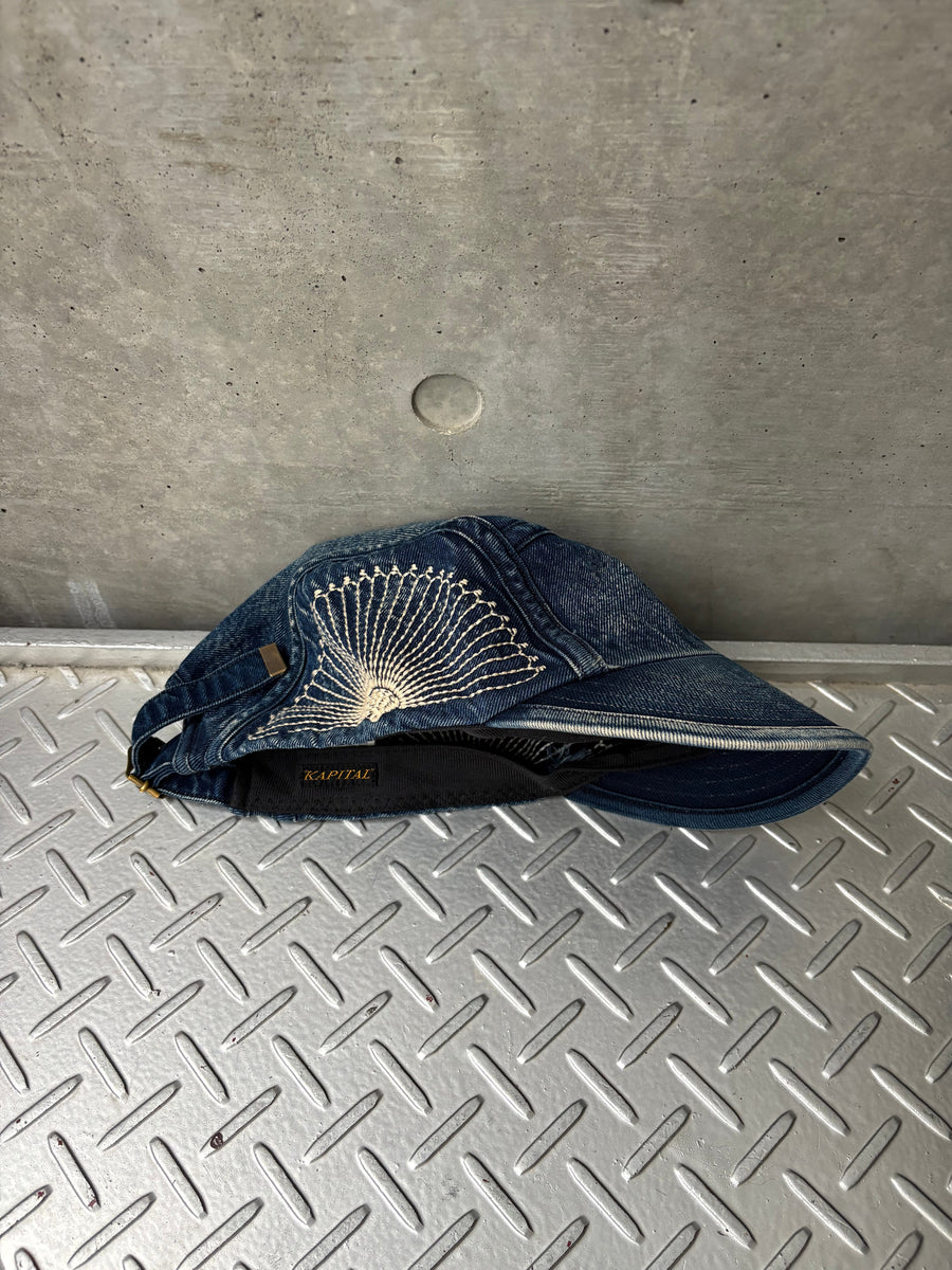 IDG Kurashiki Denim Cap, back view