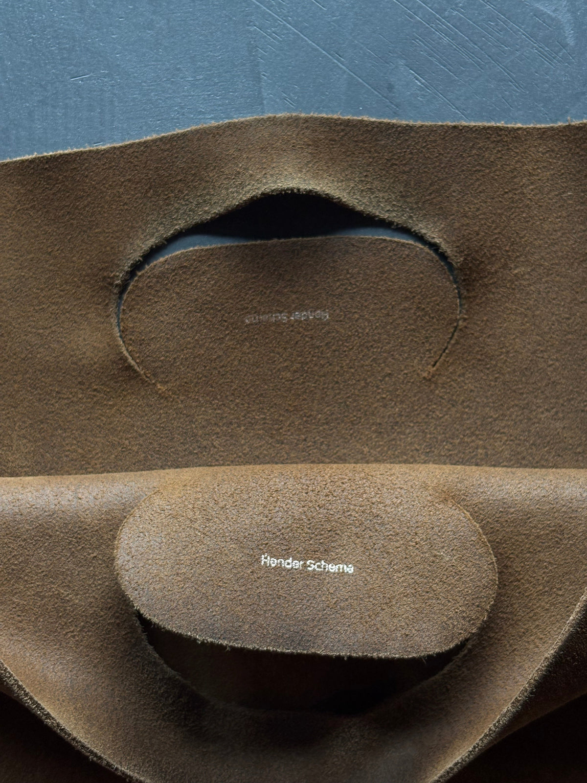 Beige Suede Handbag