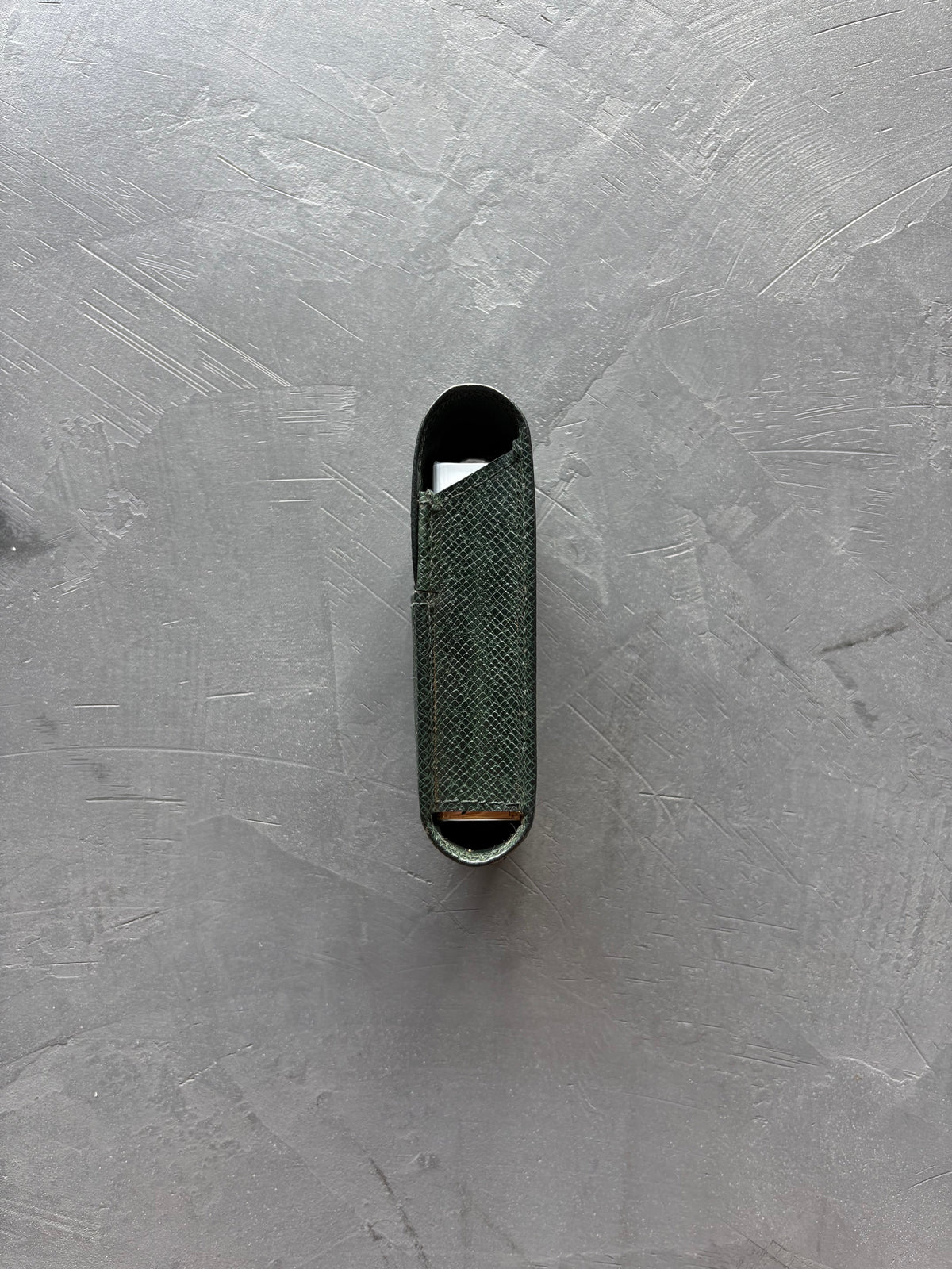 Dark Green Cigarette Case