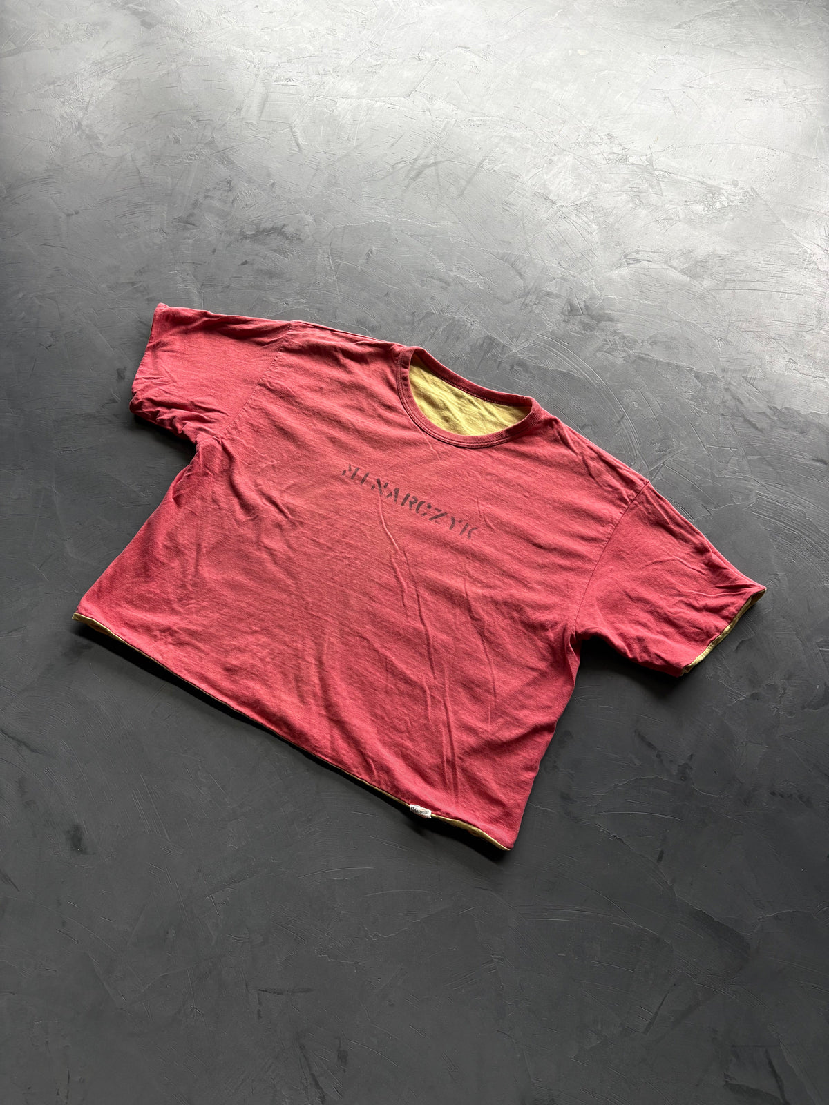 Double-faced Reversible T-Shirt