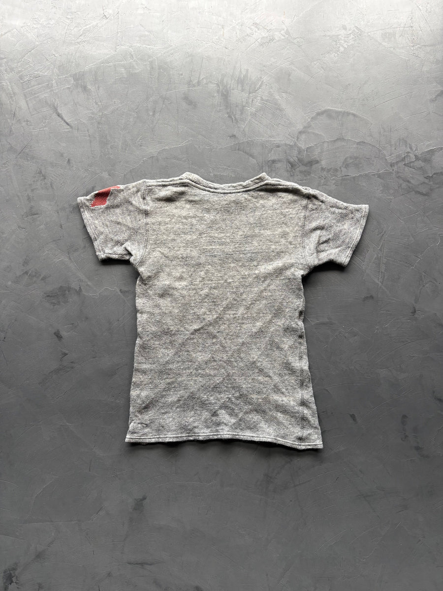 Grey Printed T-Shirt, back view