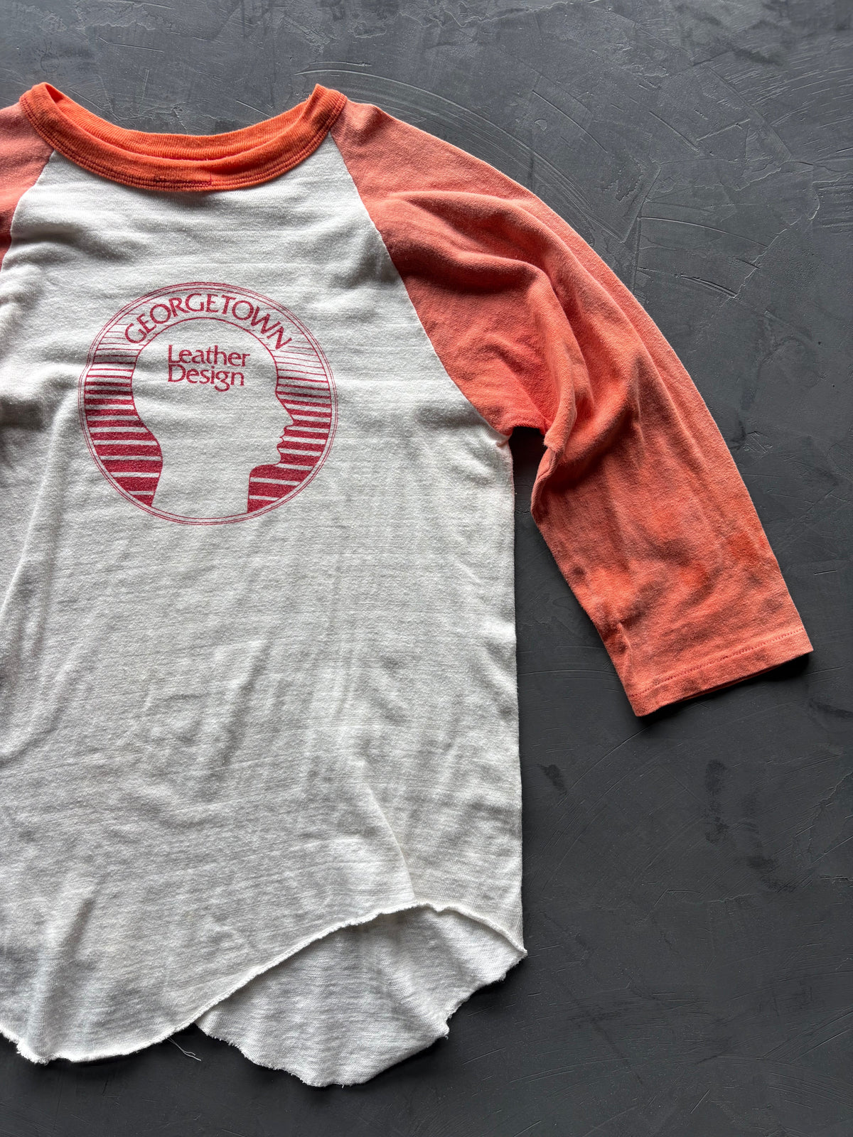 Graphic "Georgetown Leather Design" T-Shirt