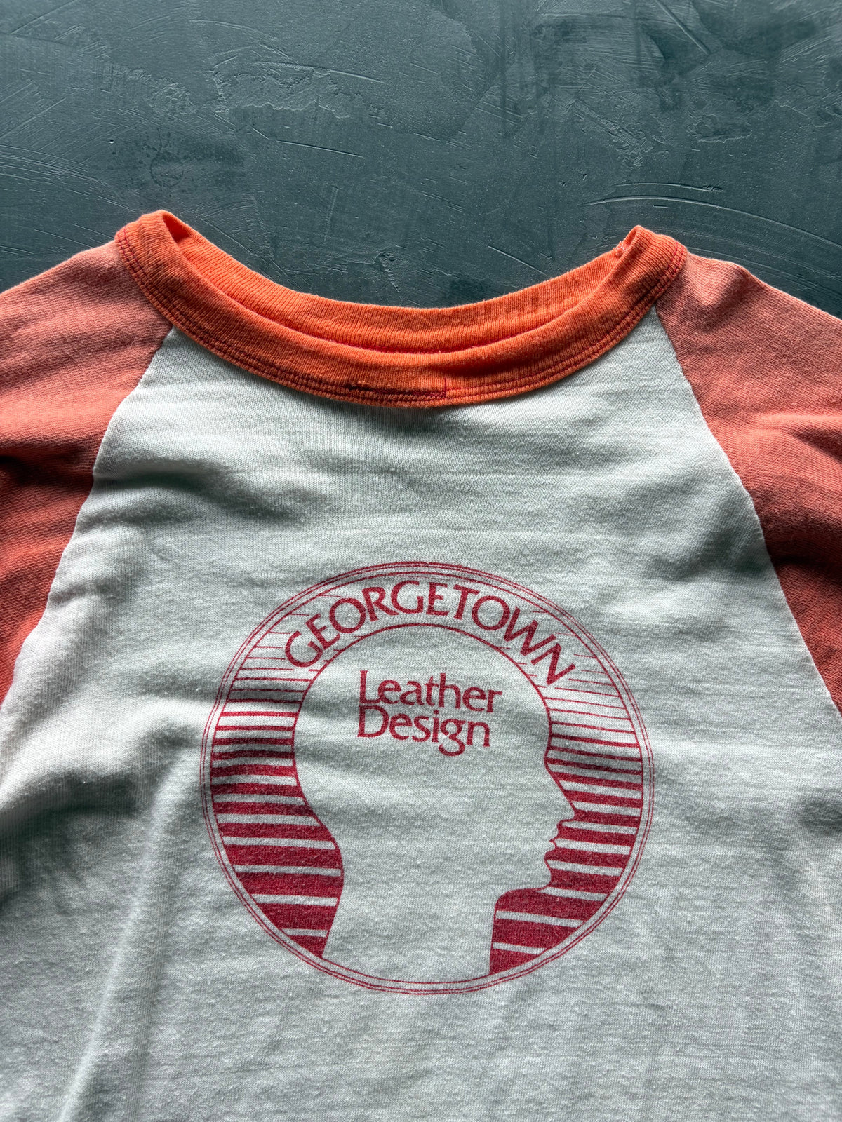 Graphic "Georgetown Leather Design" T-Shirt