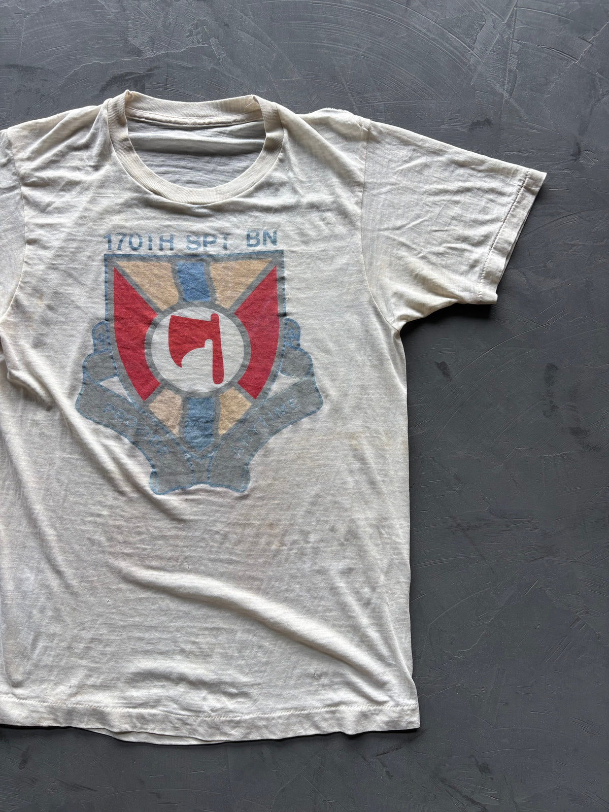 Graphic "170th SPT BN" T-Shirt
