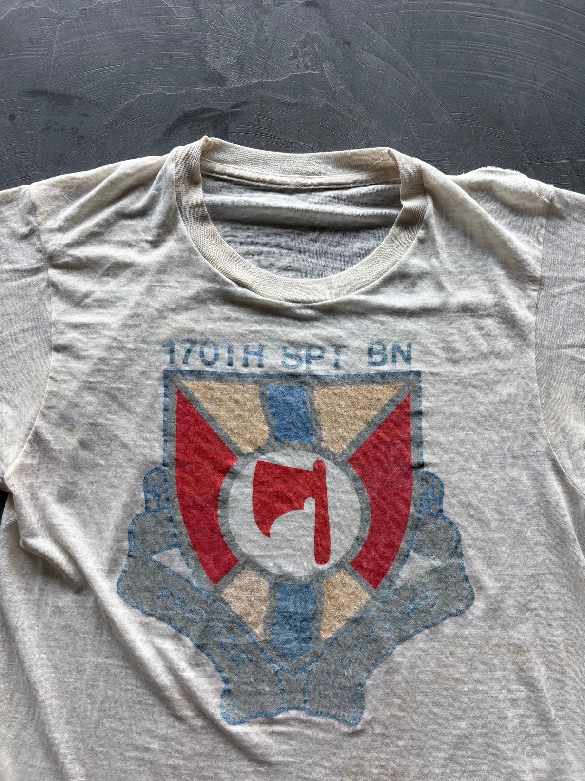 Graphic "170th SPT BN" T-Shirt