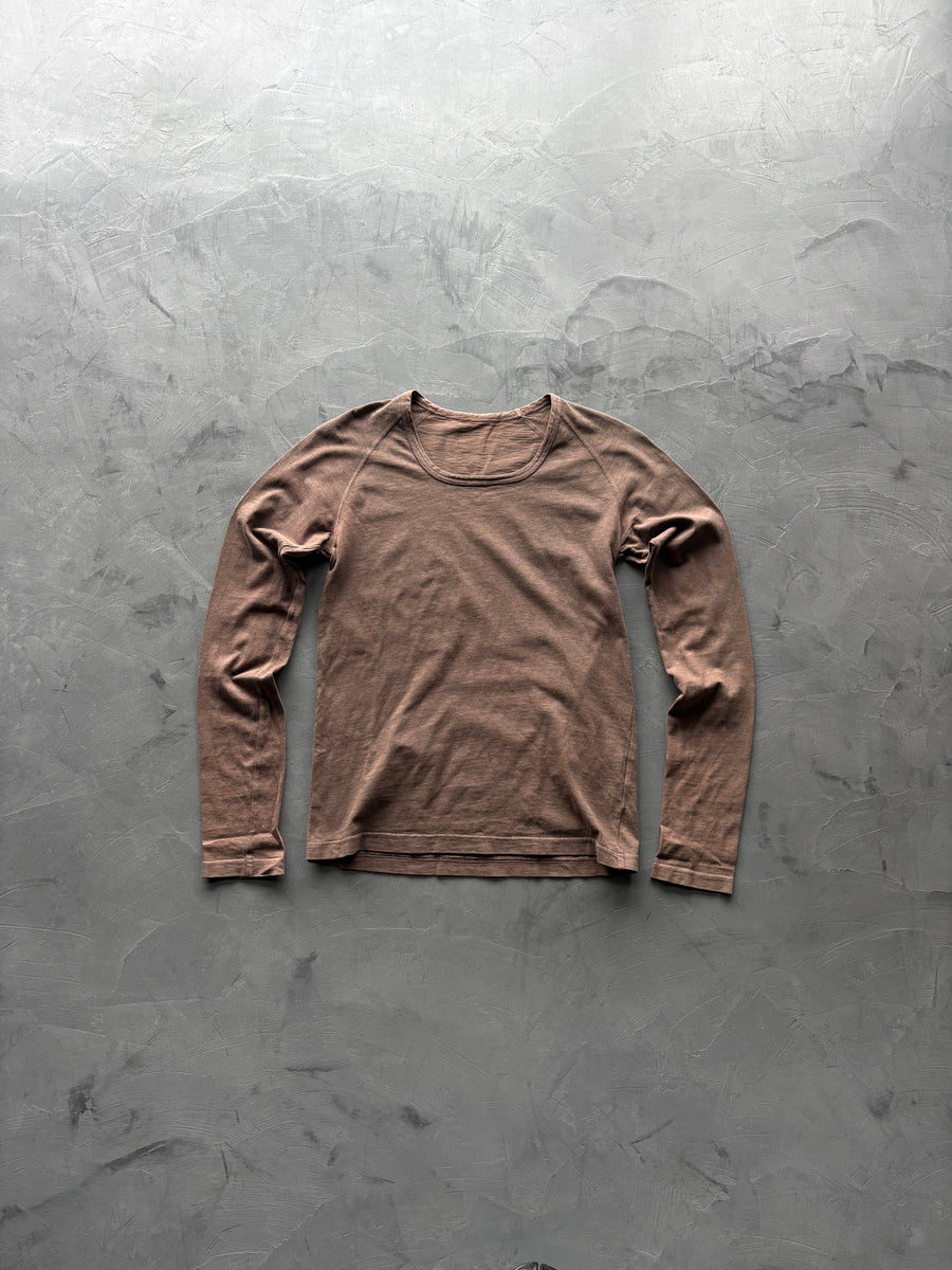Faded Brown L/S T-Shirt